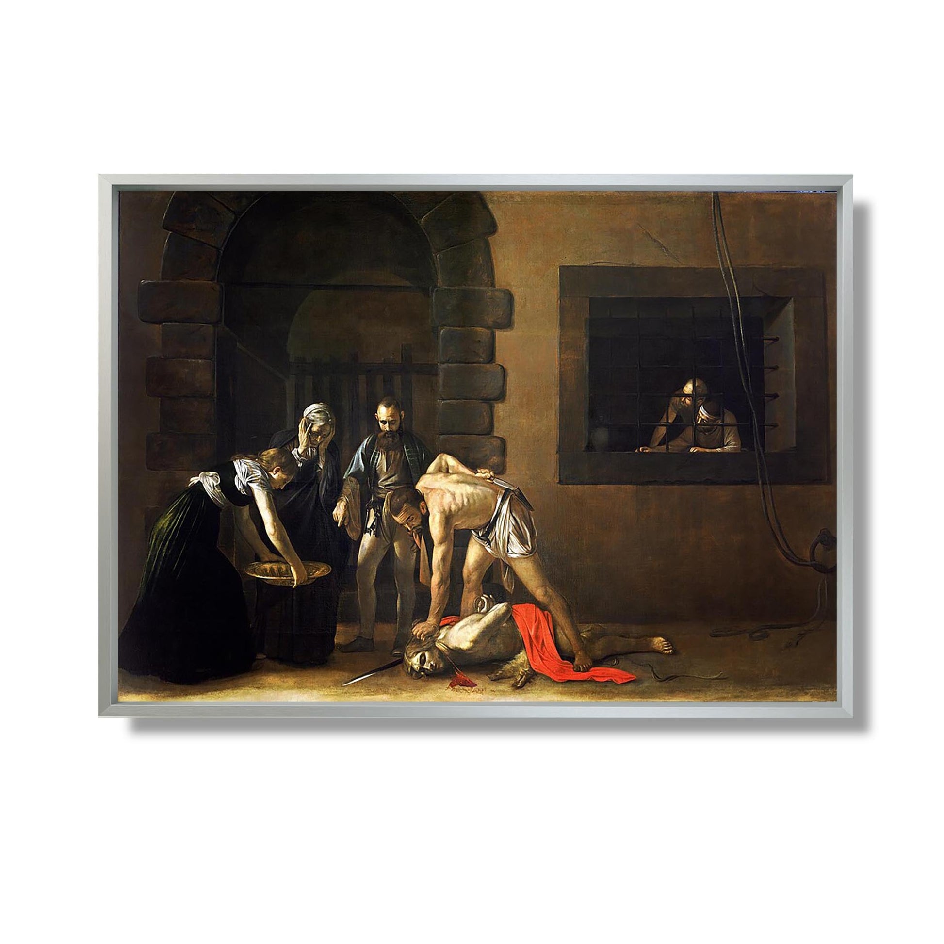 La Décollation de Saint Jean-Baptiste - Caravage - Reproduction Peinture
