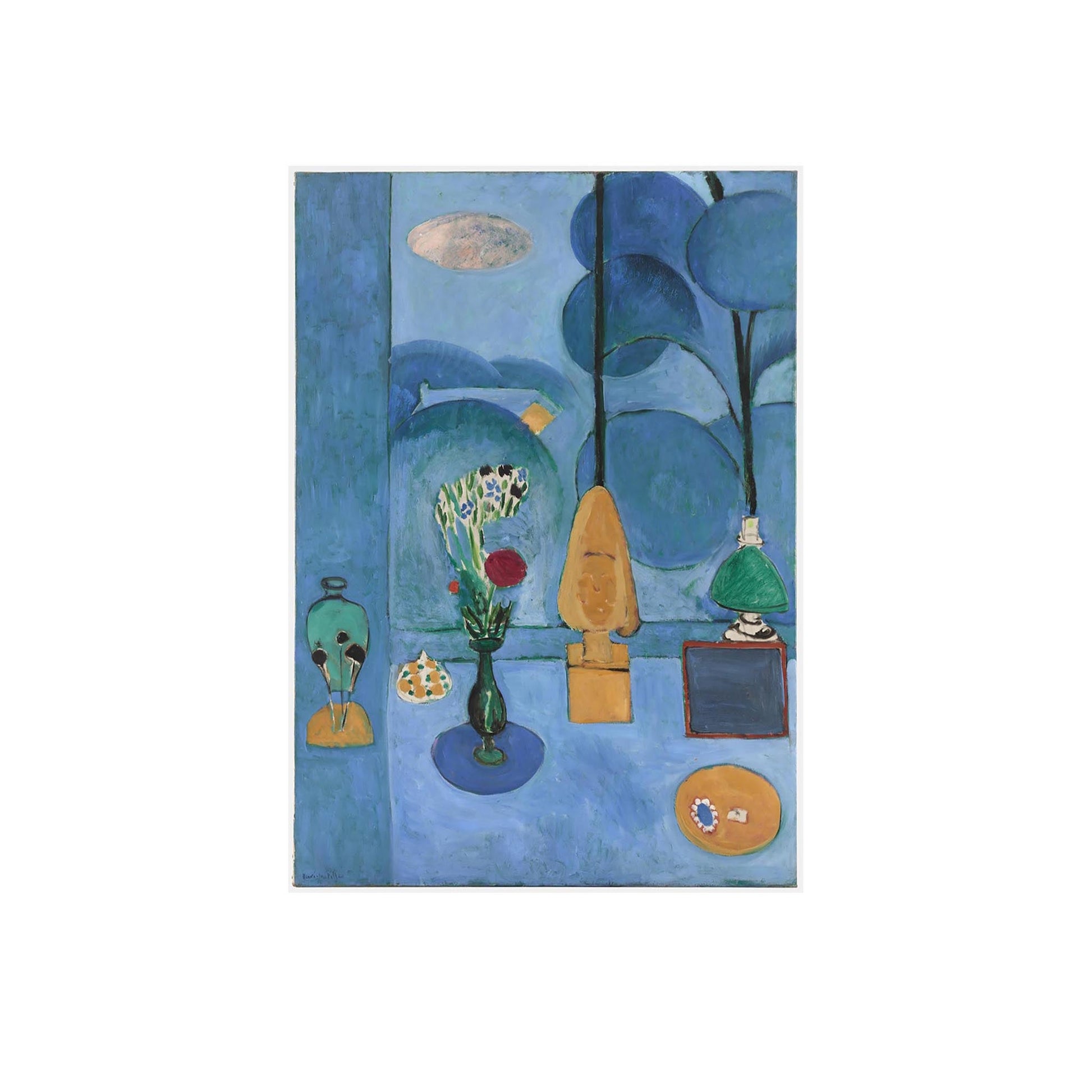 La Fenêtre Bleue - Henri Matisse - Reproduction Peinture