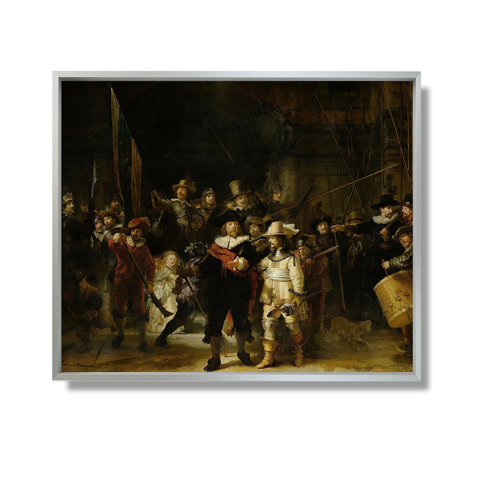 La Garde de Nuit - Rembrandt - Reproduction Peinture