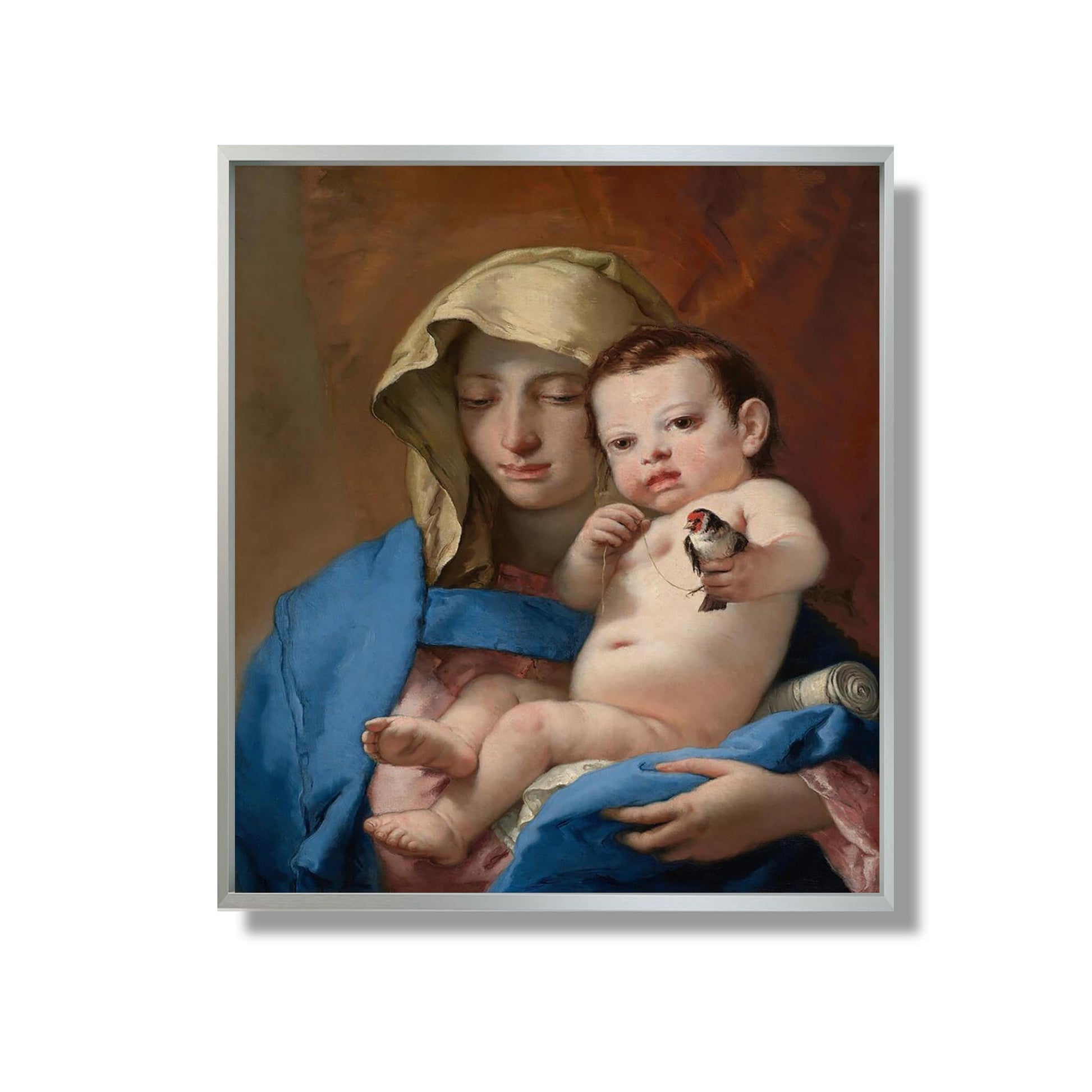 La Madone au Chardonneret - Giovanni Battista Tiepolo - Reproduction Peinture