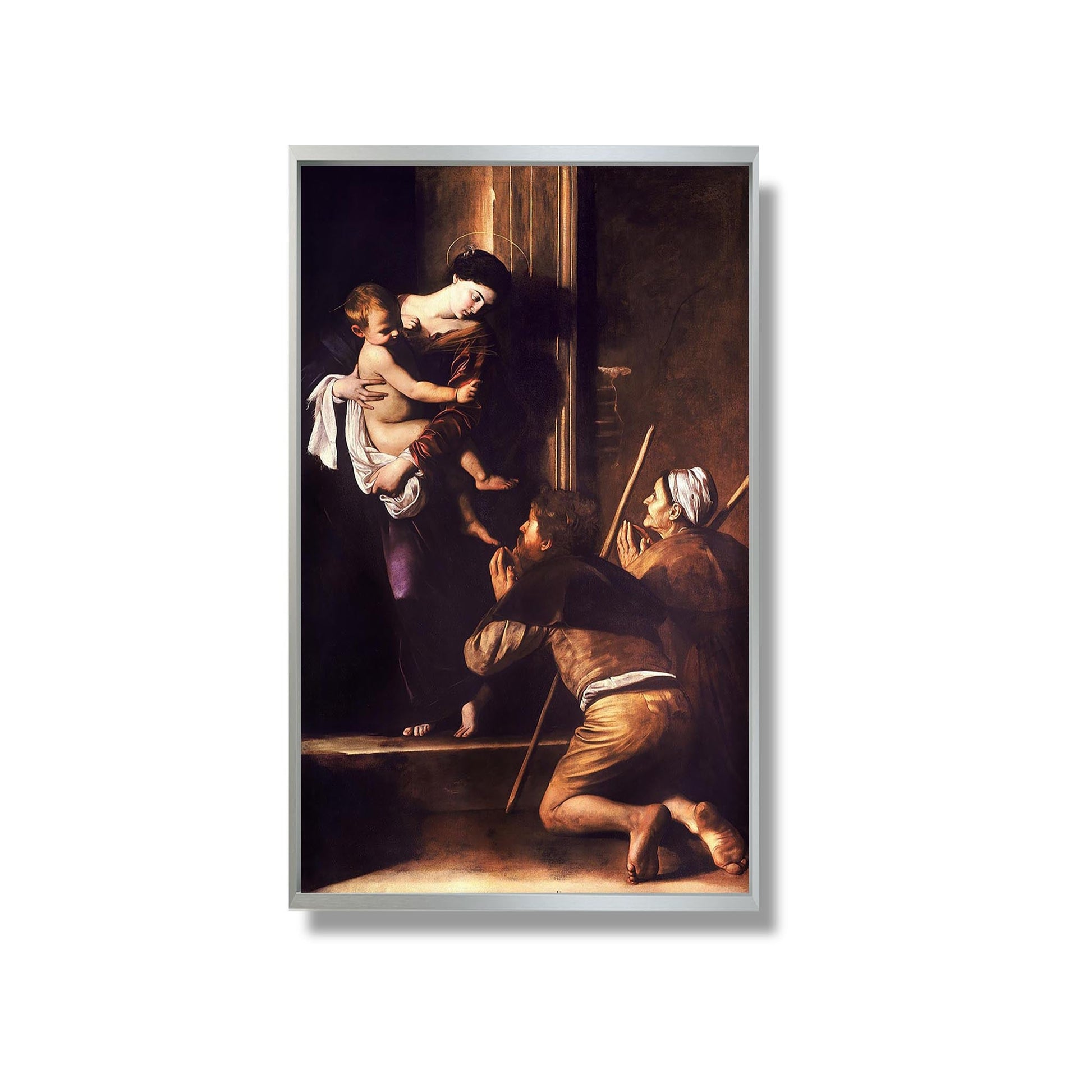 La Madone de Lorette - Caravage - Reproduction Peinture