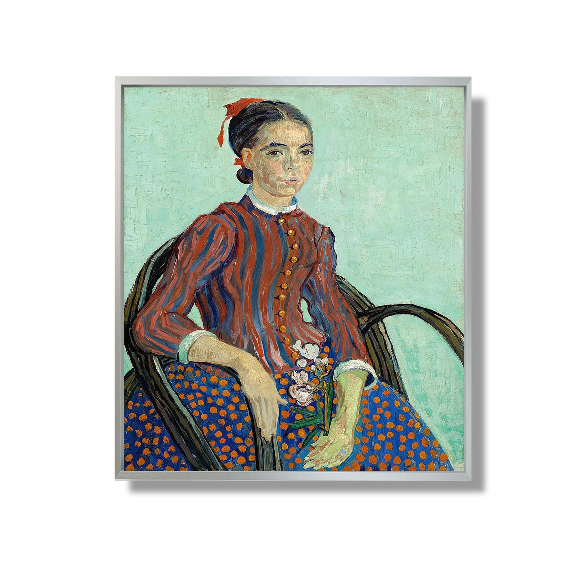 La Mousmé - Vincent Van Gogh - Reproduction Peinture