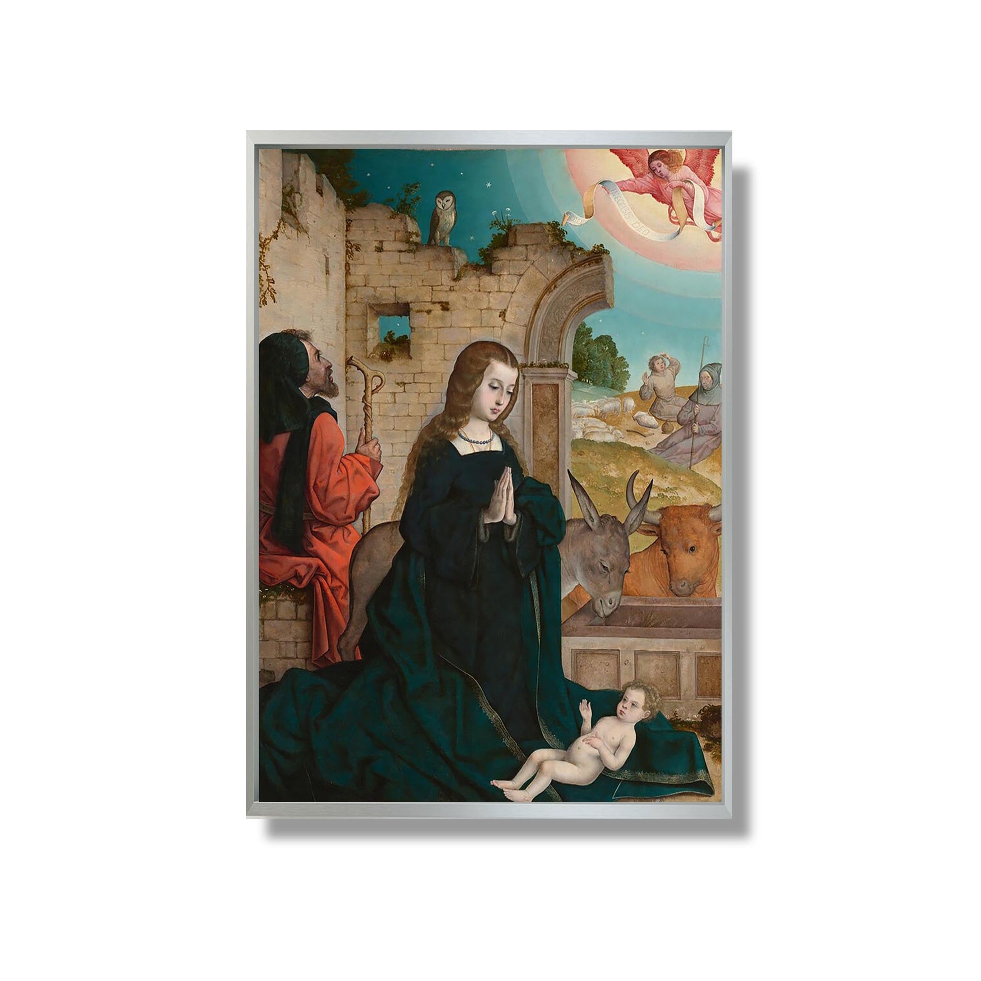 La Nativité - Juan de Flandes - Reproduction Peinture