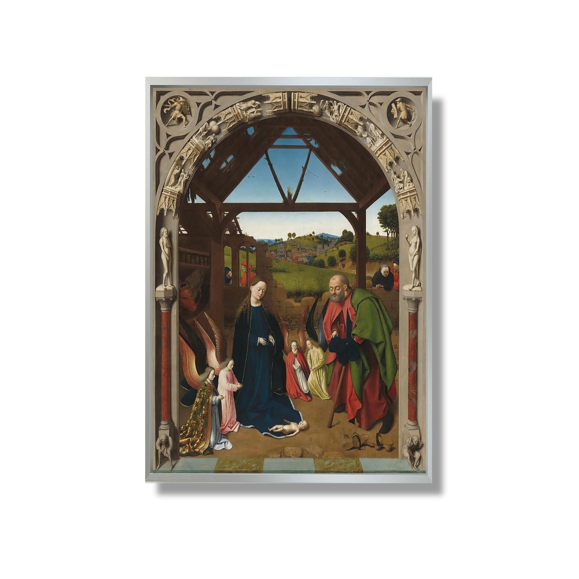 La Nativité - Petrus Christus - Reproduction Peinture