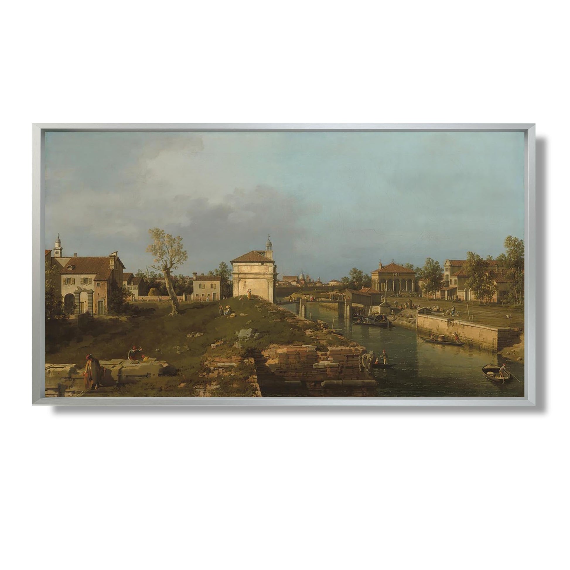La Porta Portello, Padoue - Canaletto - Reproduction Peinture