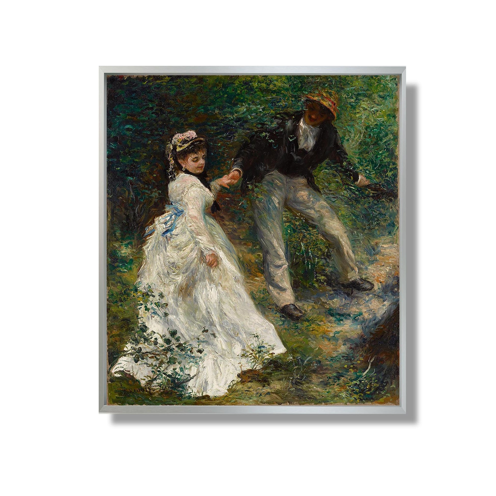 La Promenade - Pierre Auguste Renoir - Reproduction Peinture