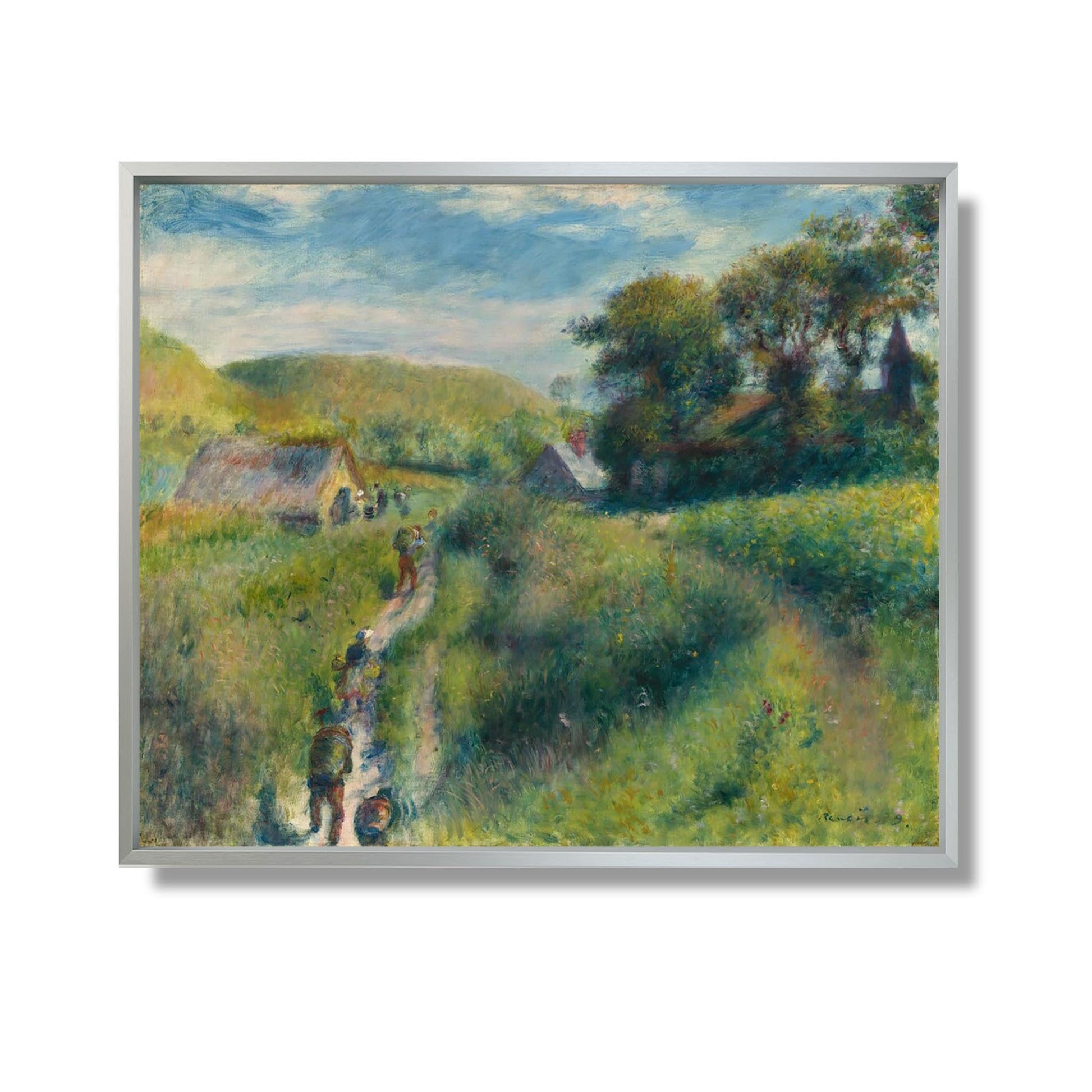 La Récolte des moules - Auguste Renoir - Reproduction Peinture