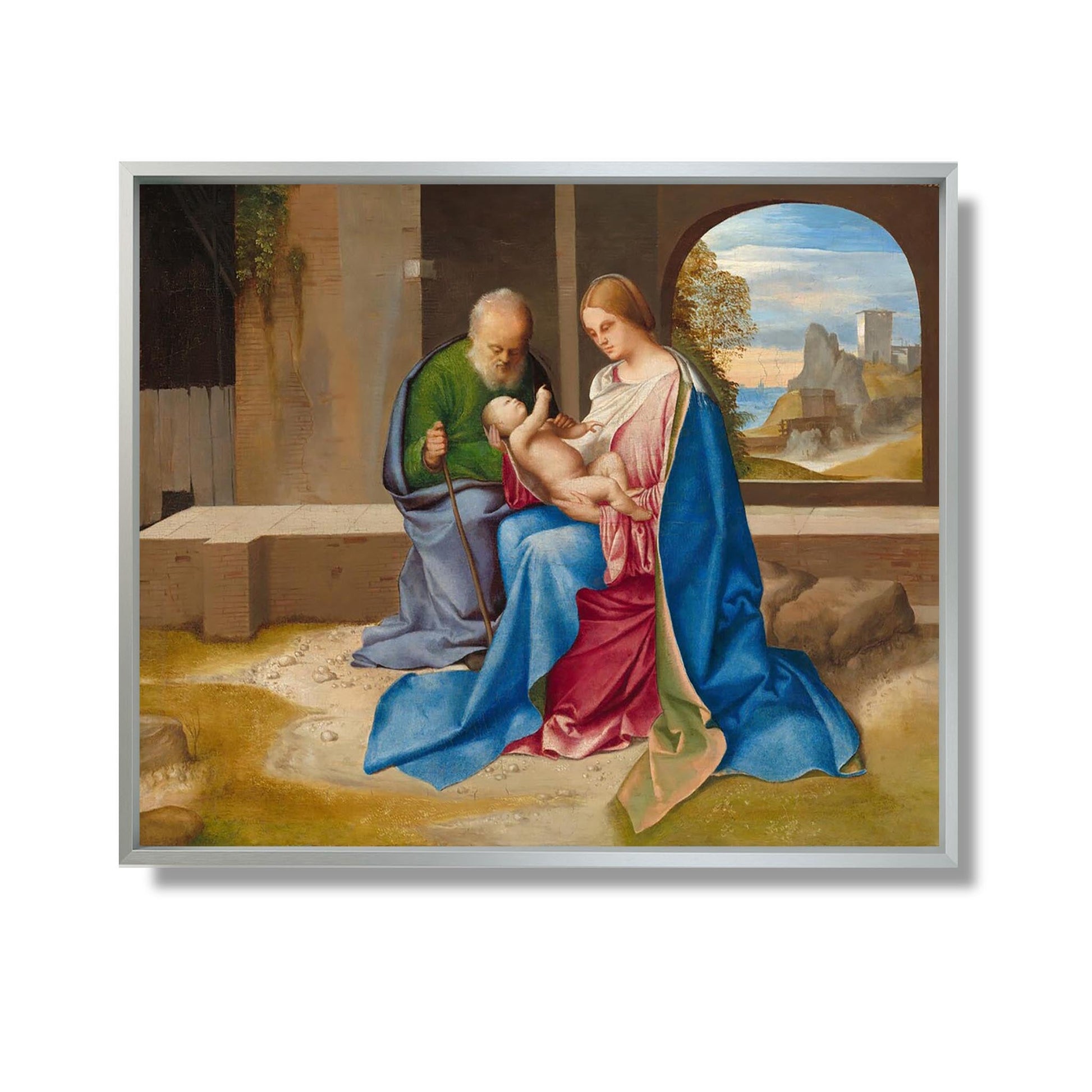 La Sainte Famille - Giorgione - Reproduction Peinture