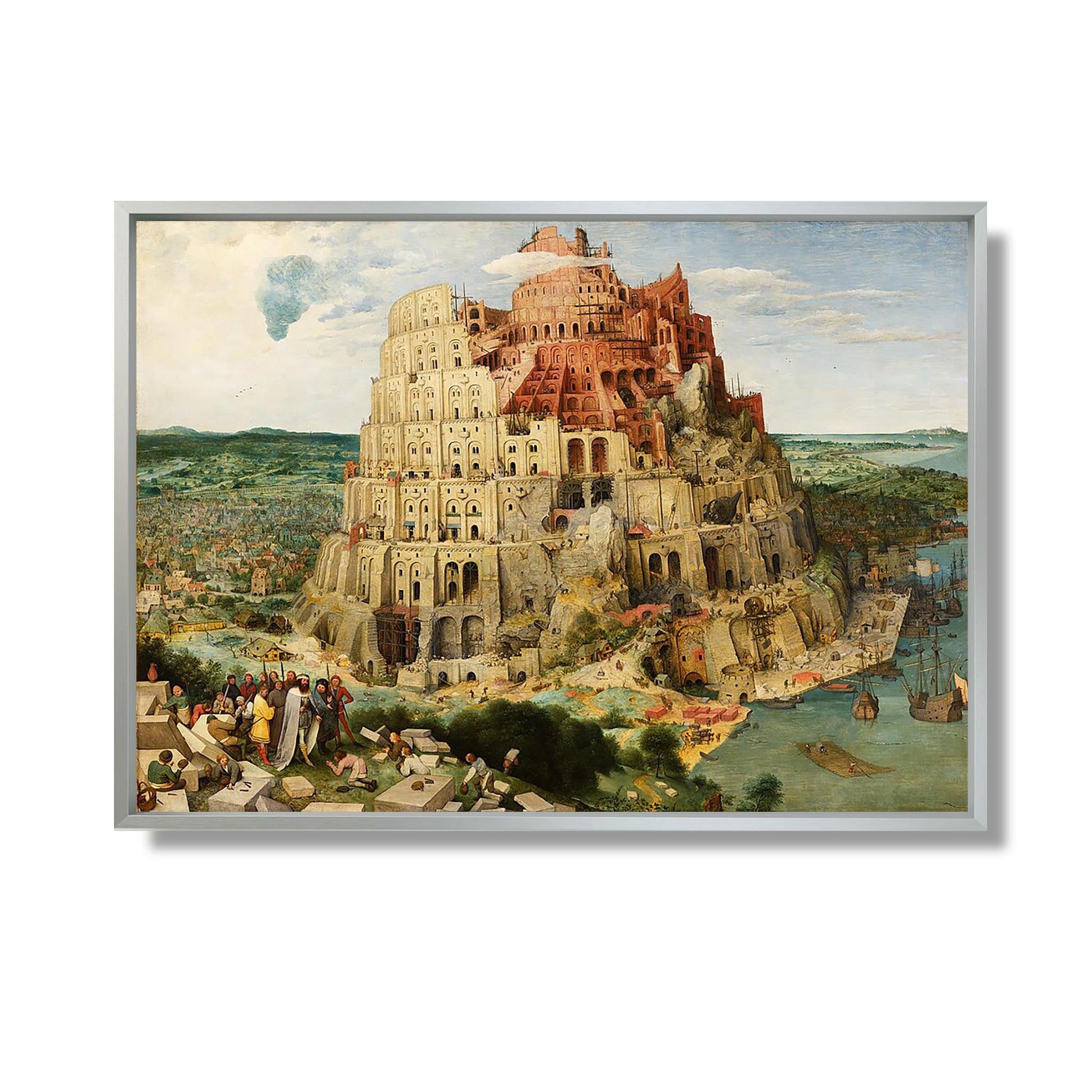 La Tour de Babel - Pieter Bruegel the Elder - Reproduction Peinture