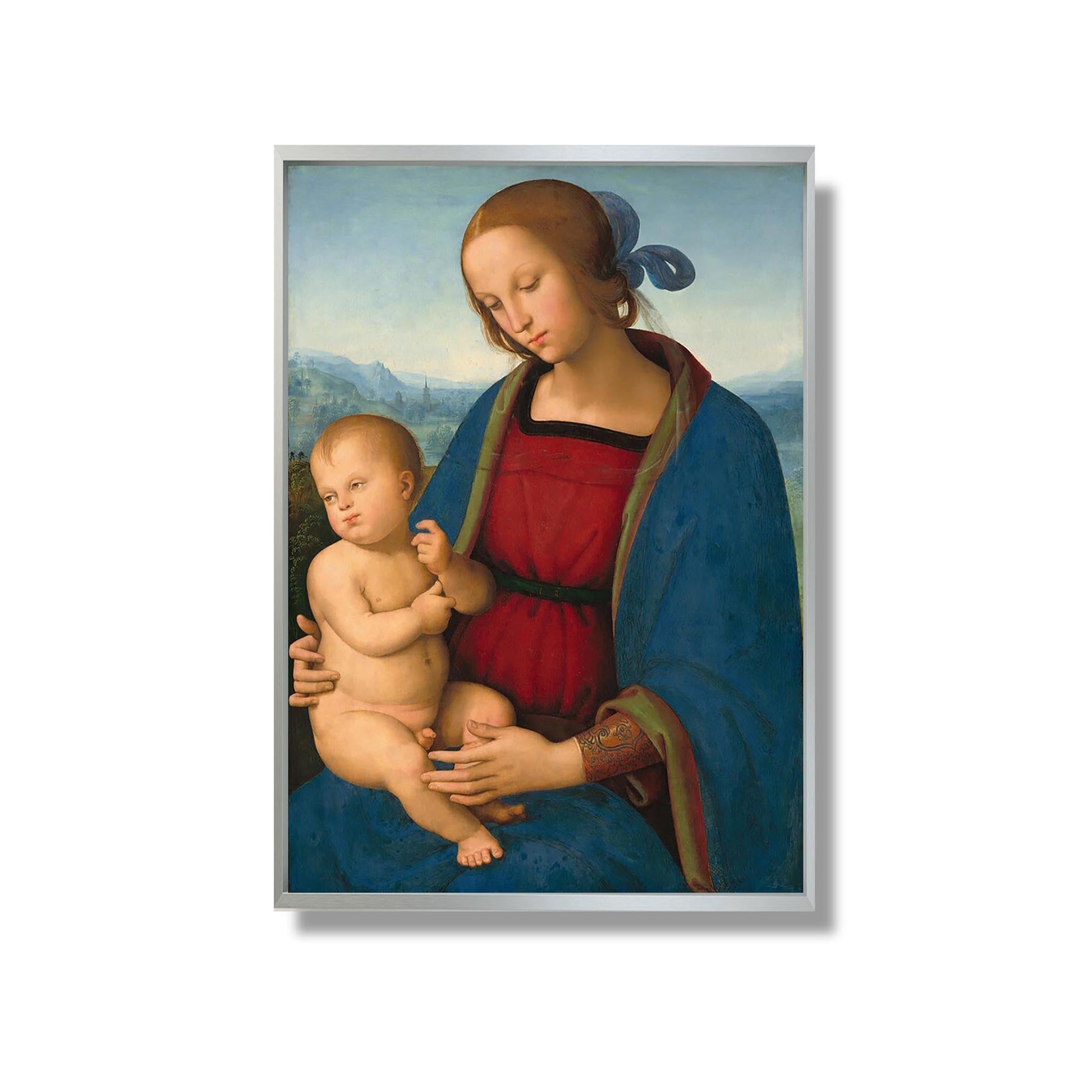 La Vierge à l'Enfant - Pietro Perugino - Reproduction Peinture