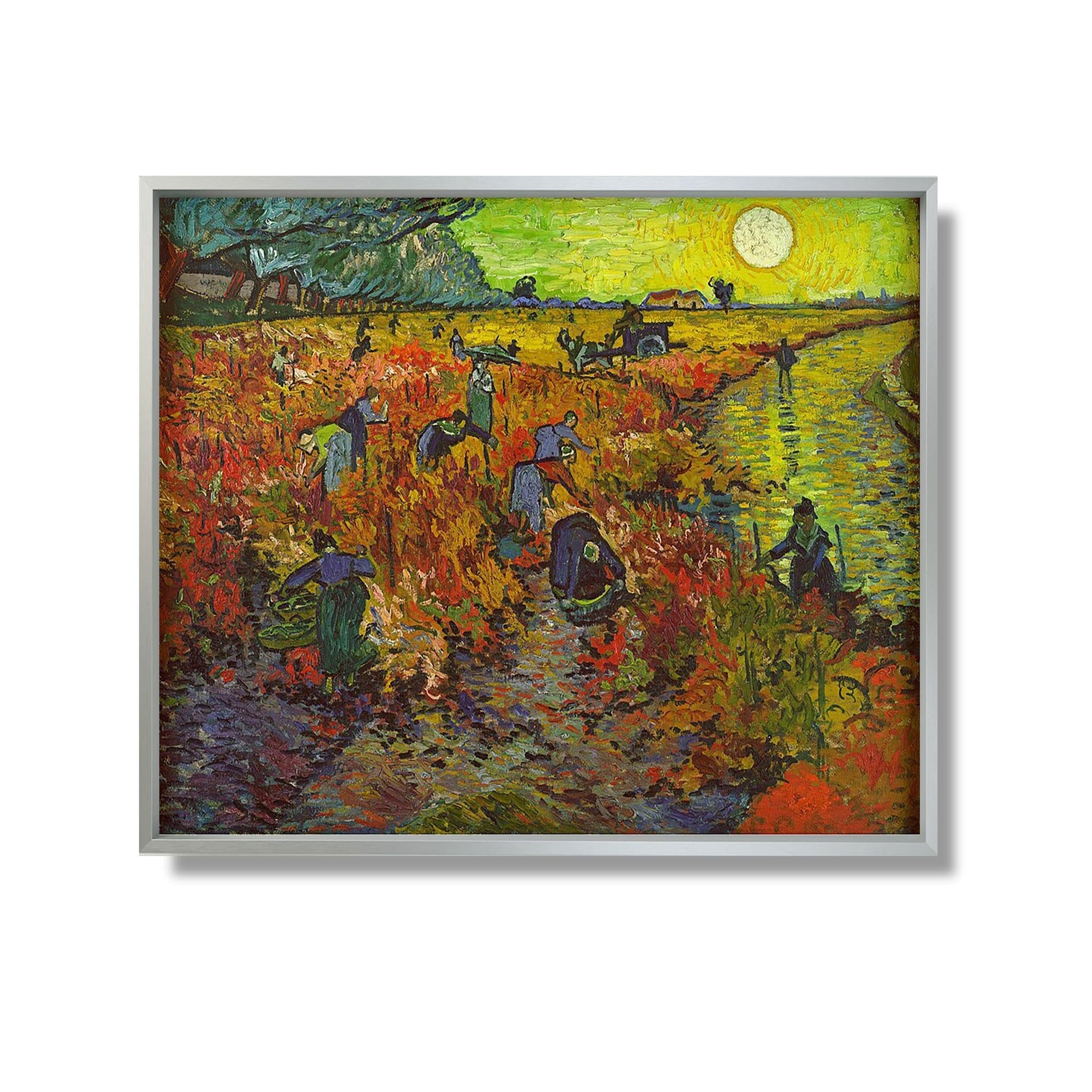 La Vigne Rouge - Vincent Van Gogh - Reproduction Peinture