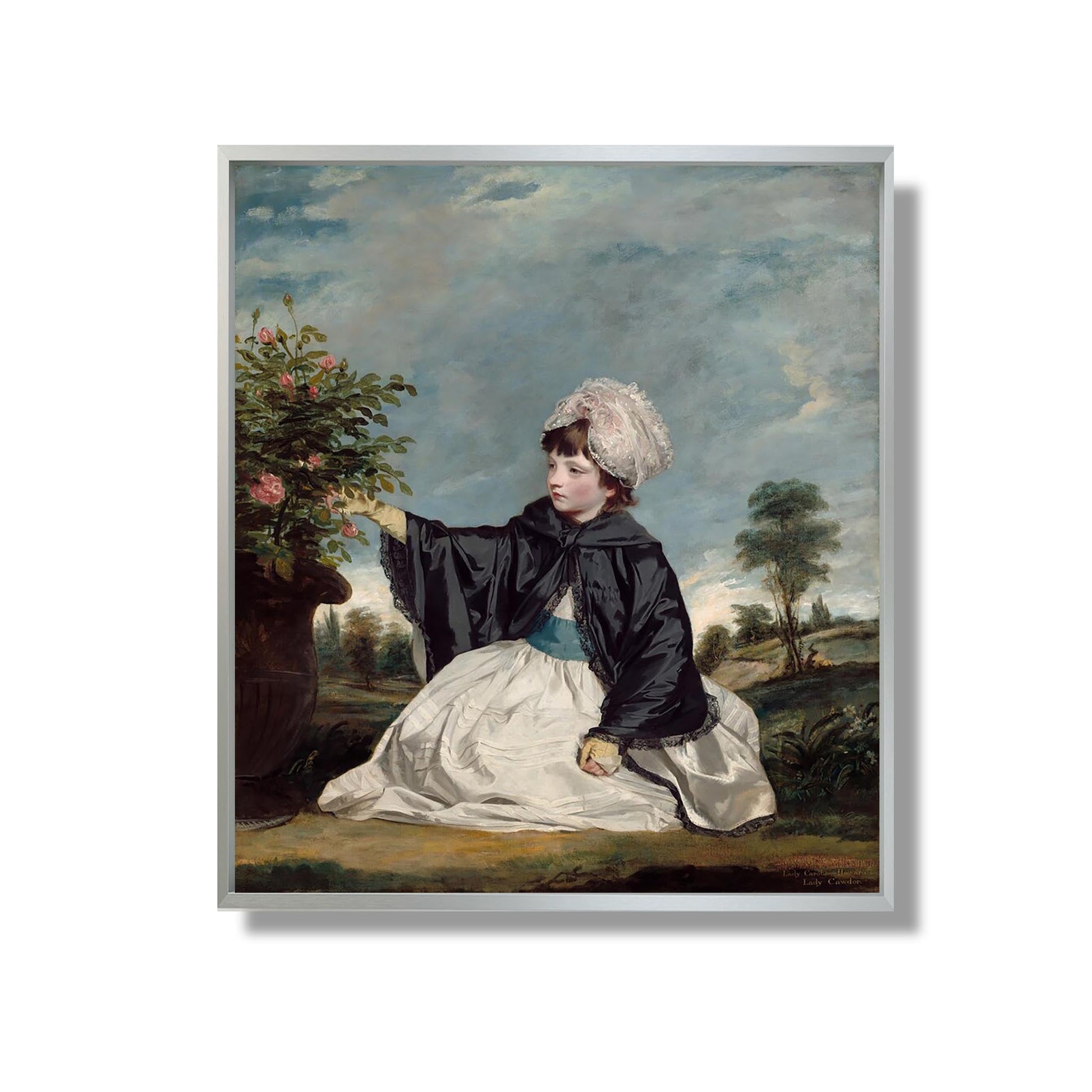 Lady Caroline Howard - Sir Joshua Reynolds - Reproduction Peinture