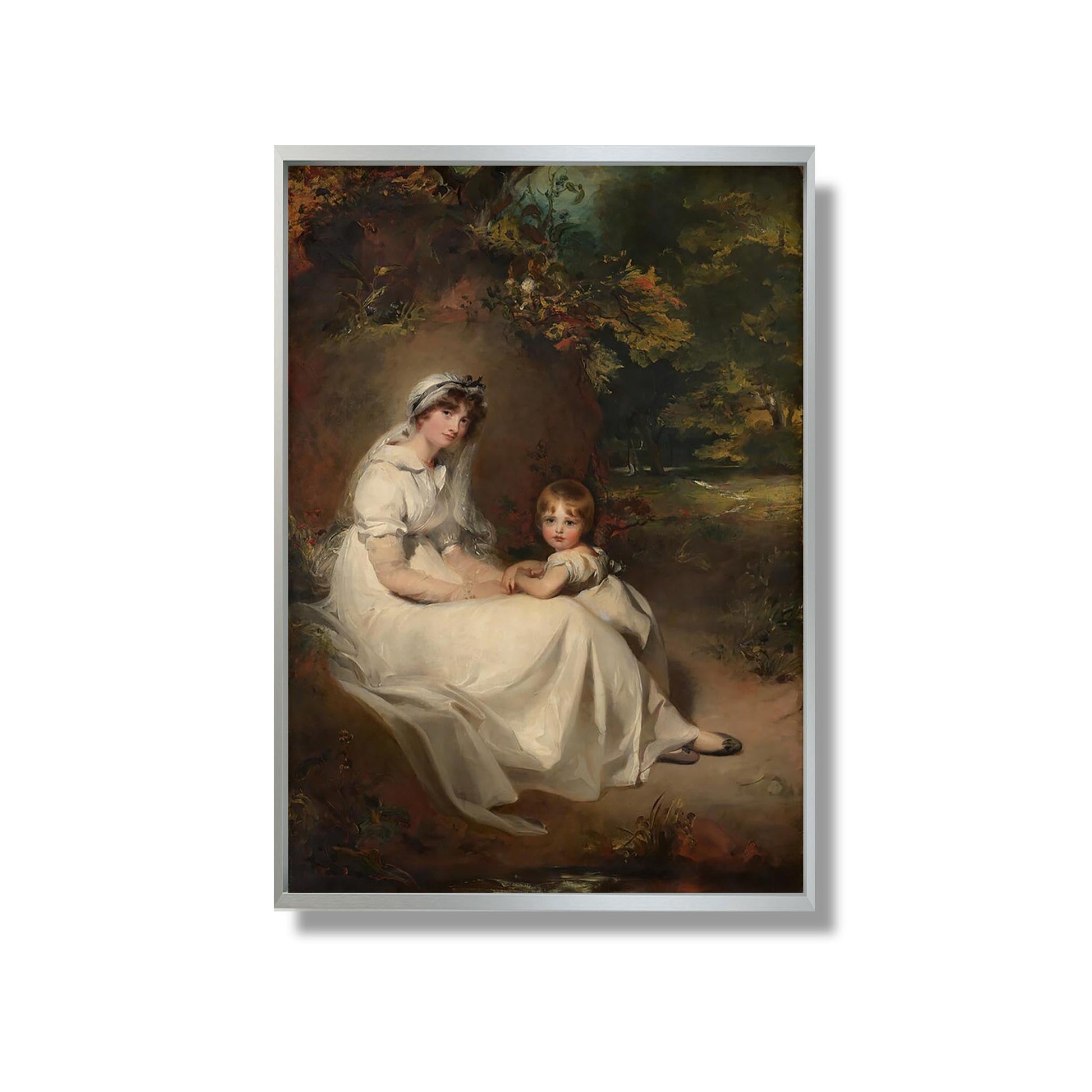 Lady Mary Templetown and Her Eldest Son - Sir Thomas Lawrence - Reproduction Peinture