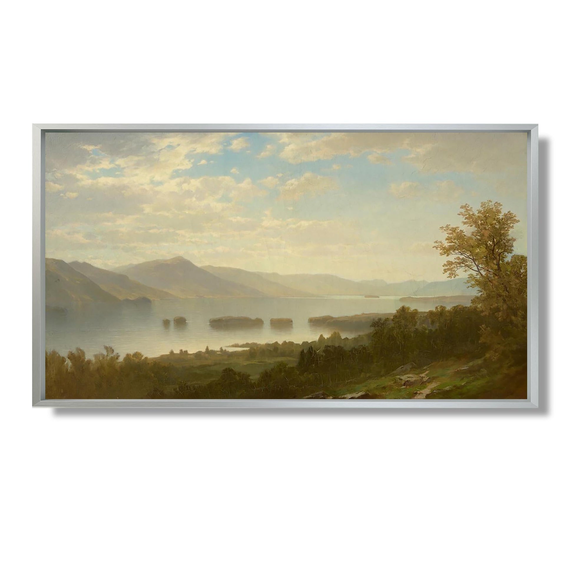 Lake George - John William Casilear - Reproduction Peinture