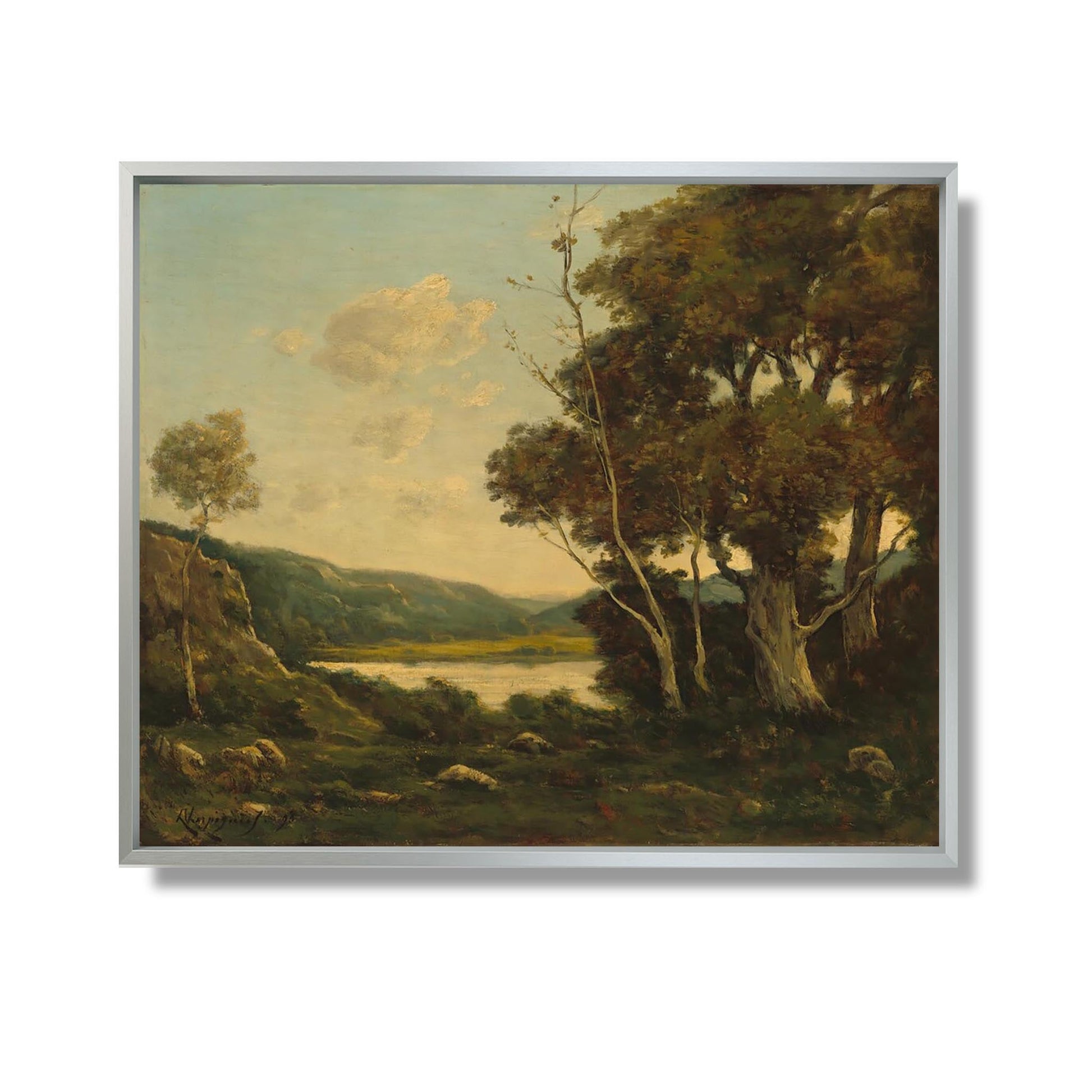 Landscape - Henri-Joseph Harpignies - Reproduction Peinture