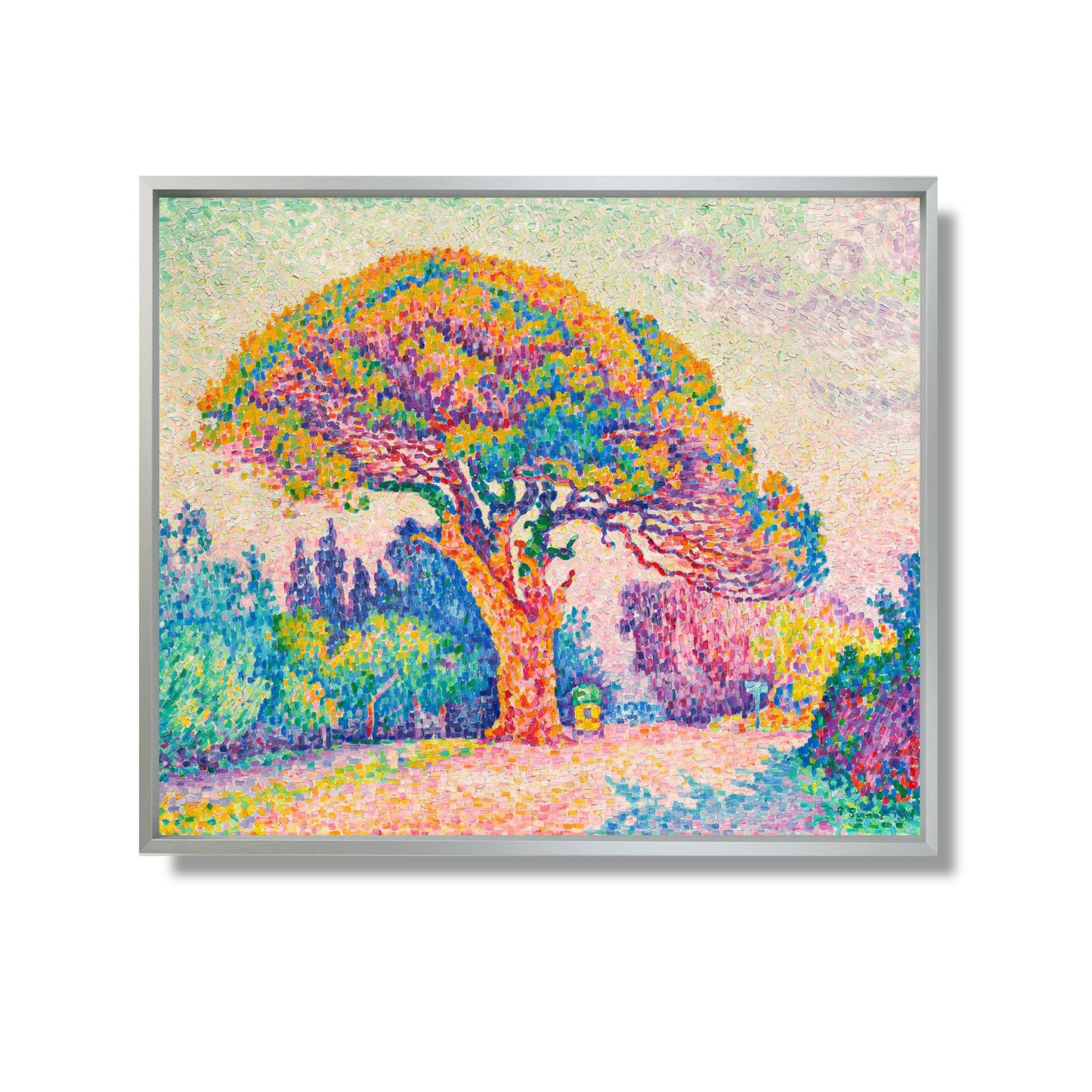 The Bertaud Pine in Gassin - Paul Signac