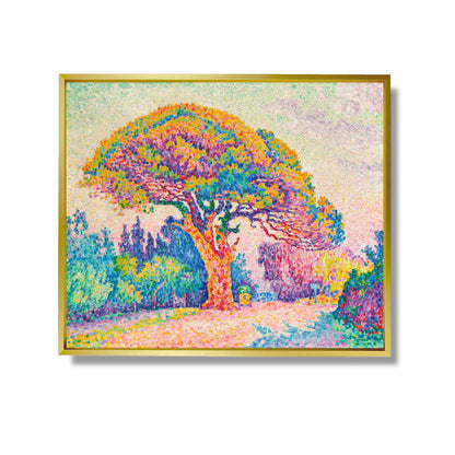 The Bertaud Pine in Gassin - Paul Signac