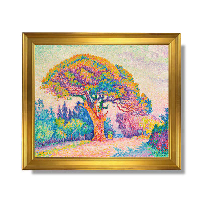 The Bertaud Pine in Gassin - Paul Signac