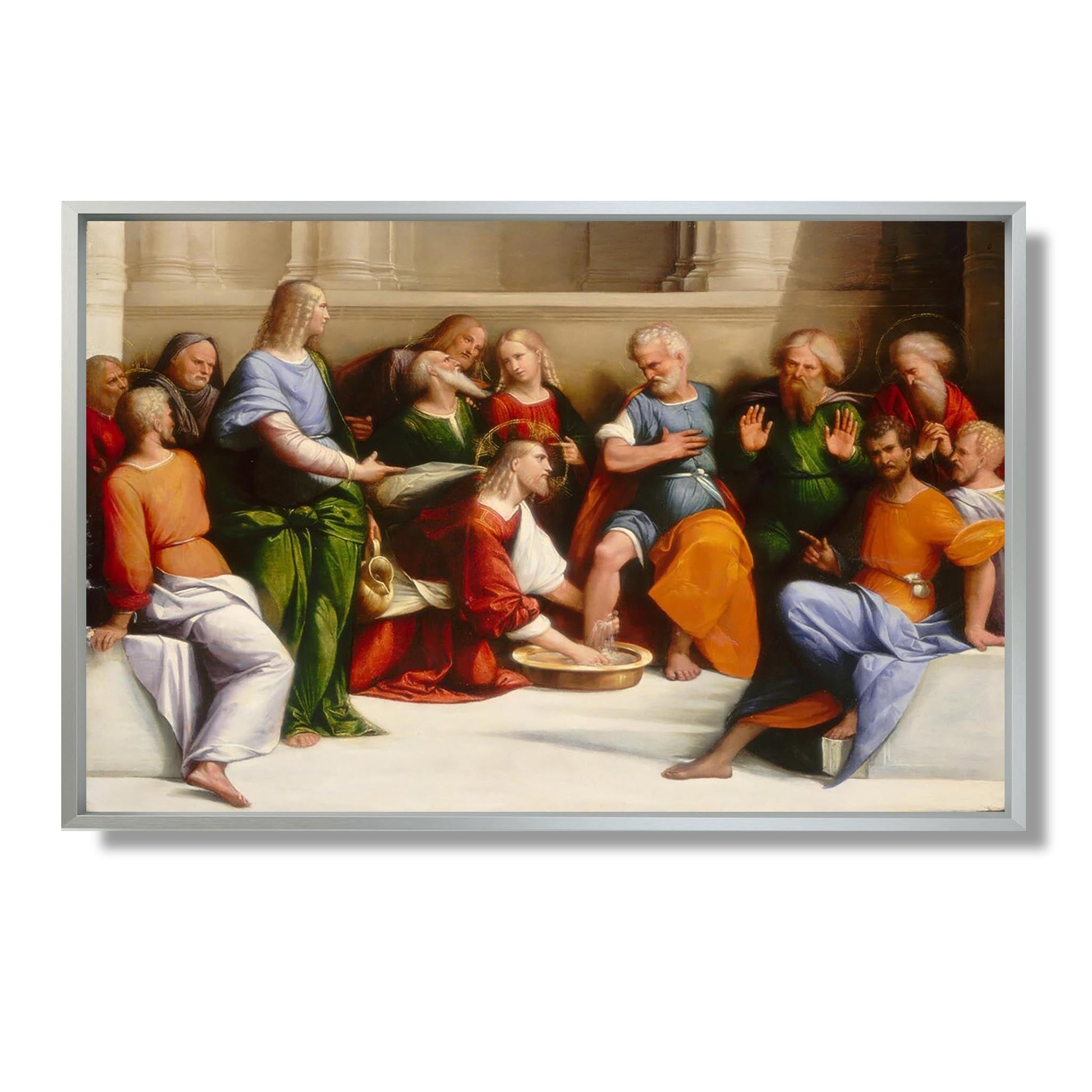 Le Christ lavant les pieds des disciples - Garofalo - Reproduction Peinture