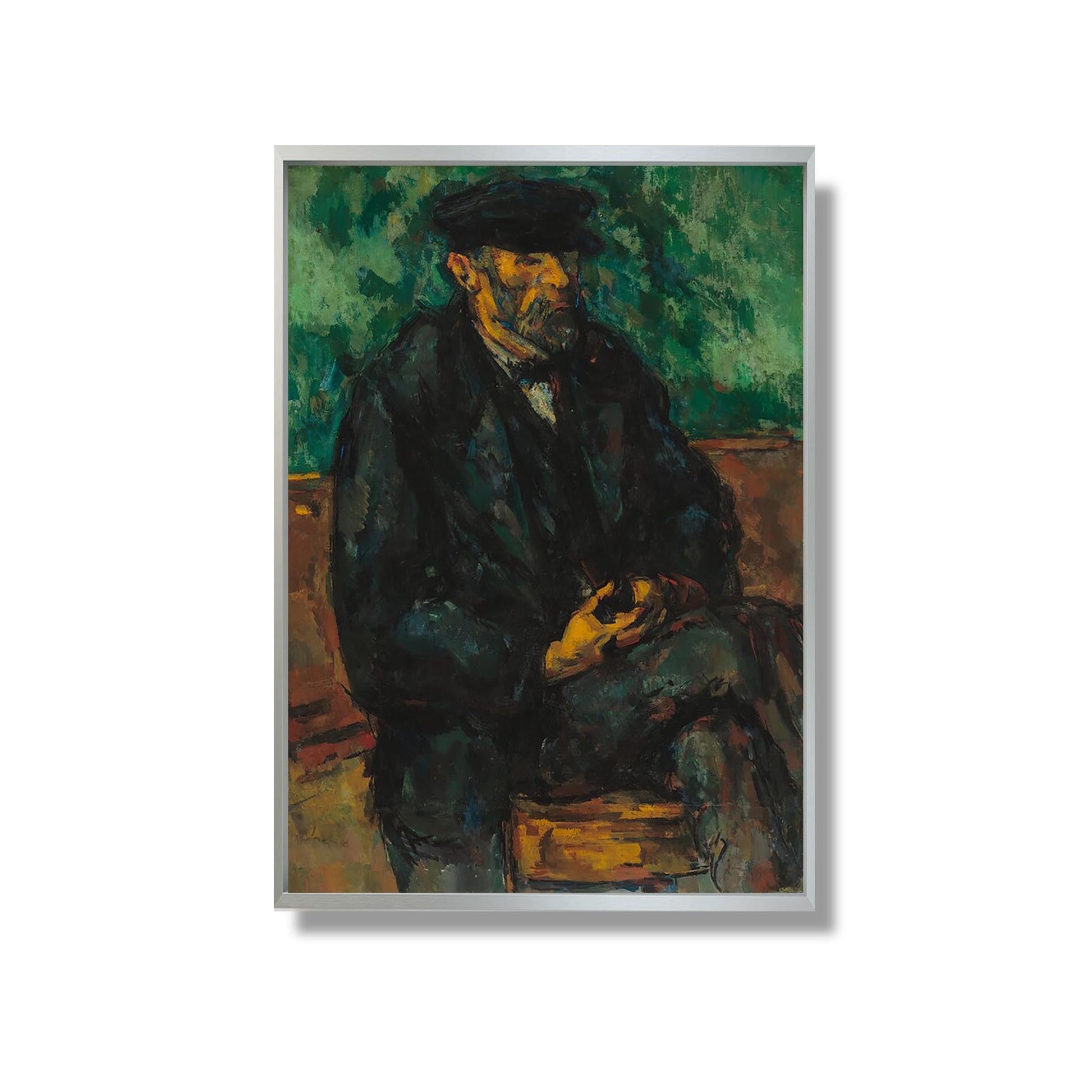 Le Jardinier Vallier - Paul Cézanne - Reproduction Peinture