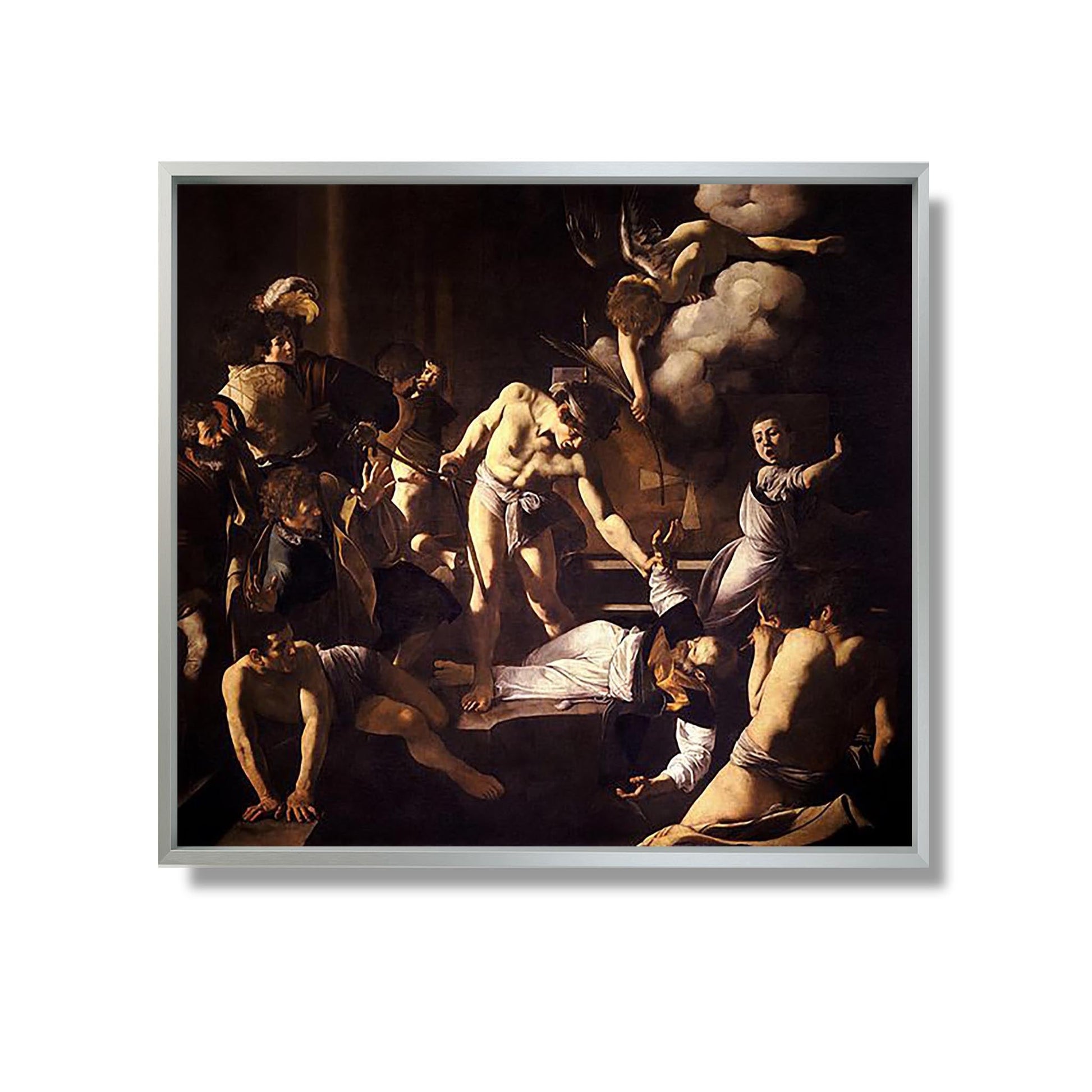Le Martyre de Saint Matthieu - Caravage - Reproduction Peinture