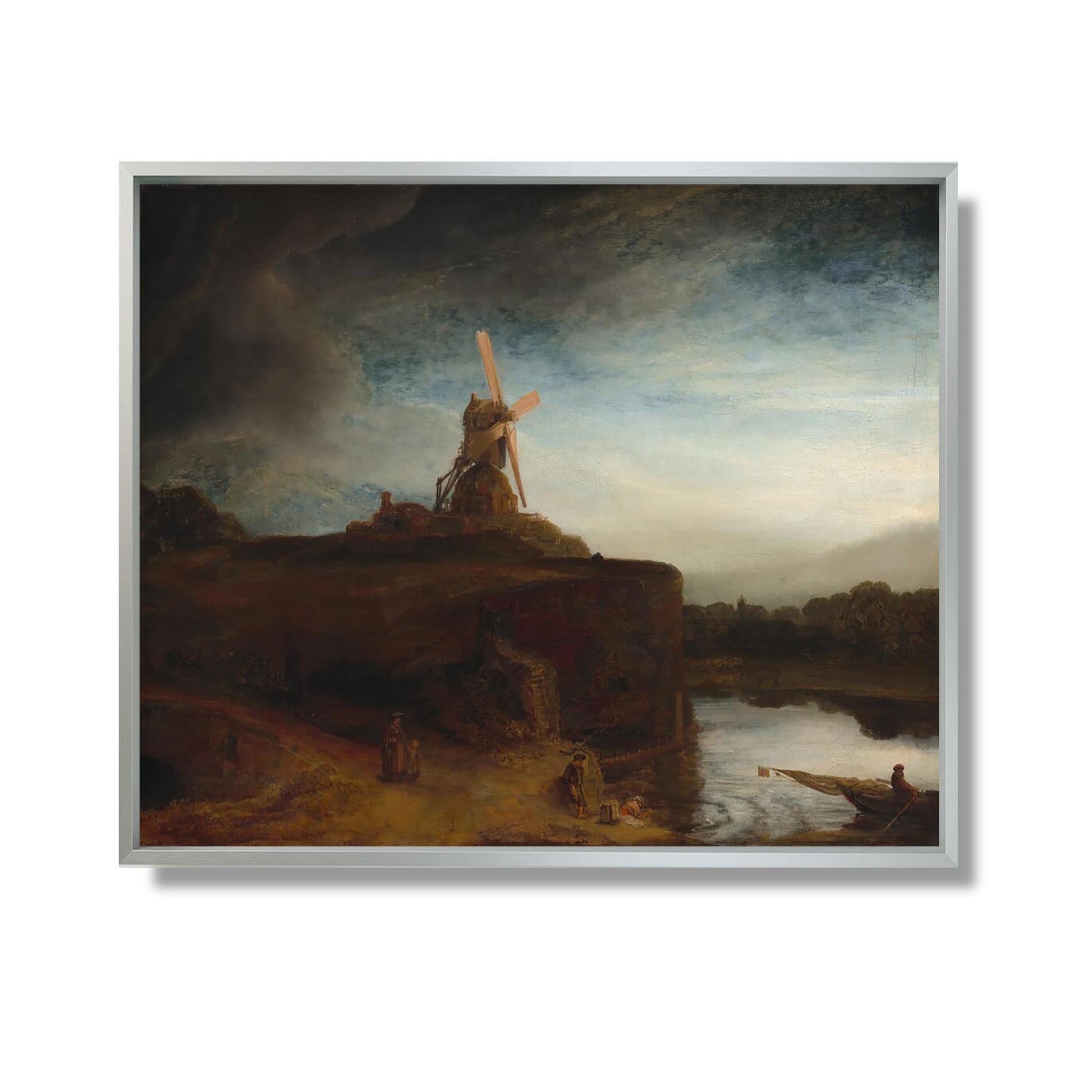 Le Moulin - Rembrandt  - Reproduction Peinture