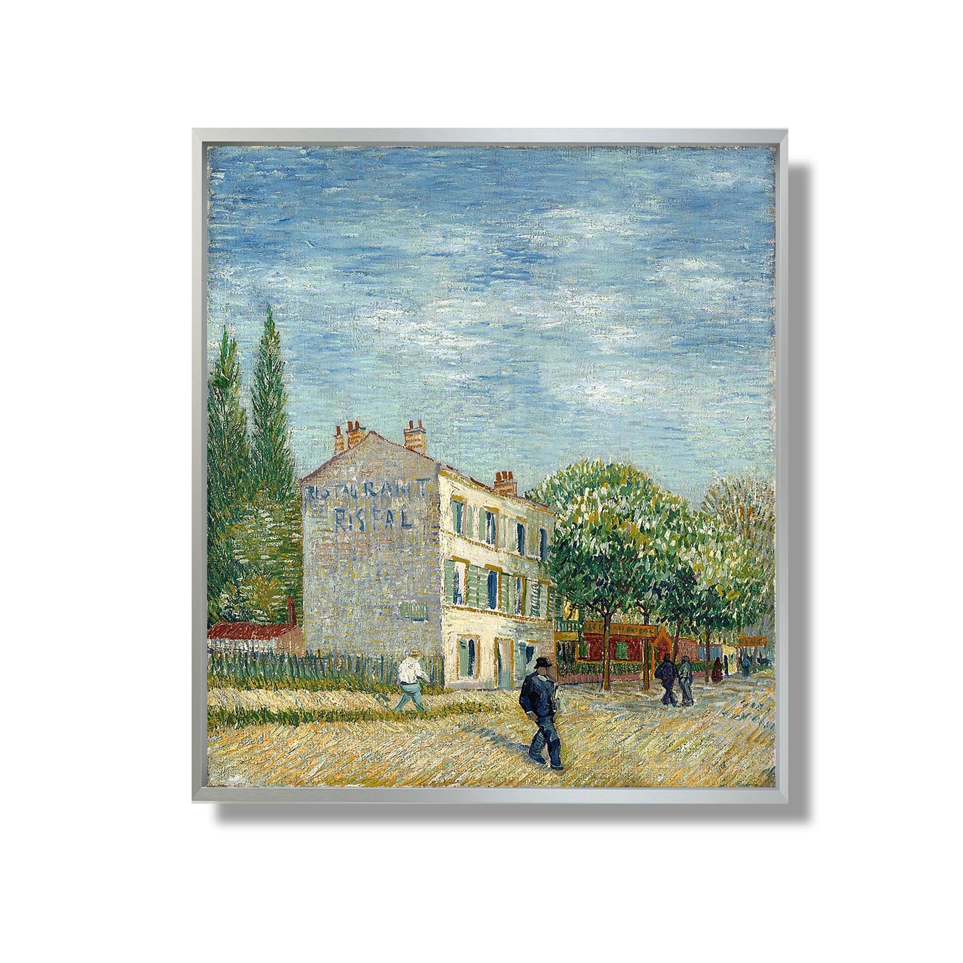 Le Restaurant Rispal à Asnières - Vincent Van Gogh - Reproduction Peinture