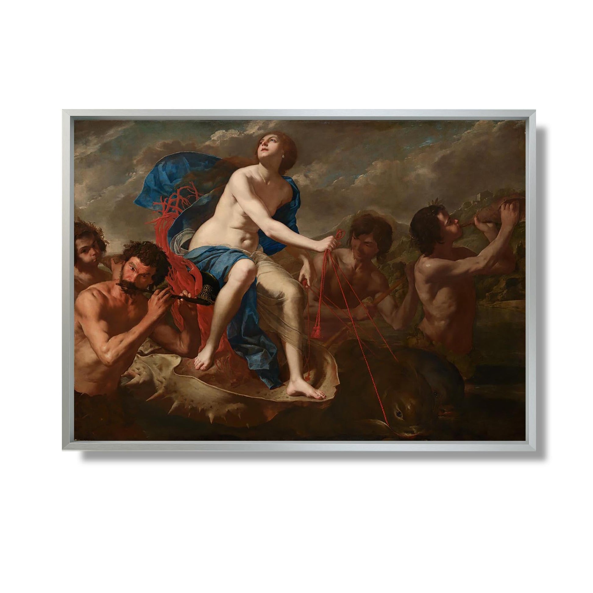 Le Triomphe de Galatée - Bernardo Cavallino - Reproduction Peinture