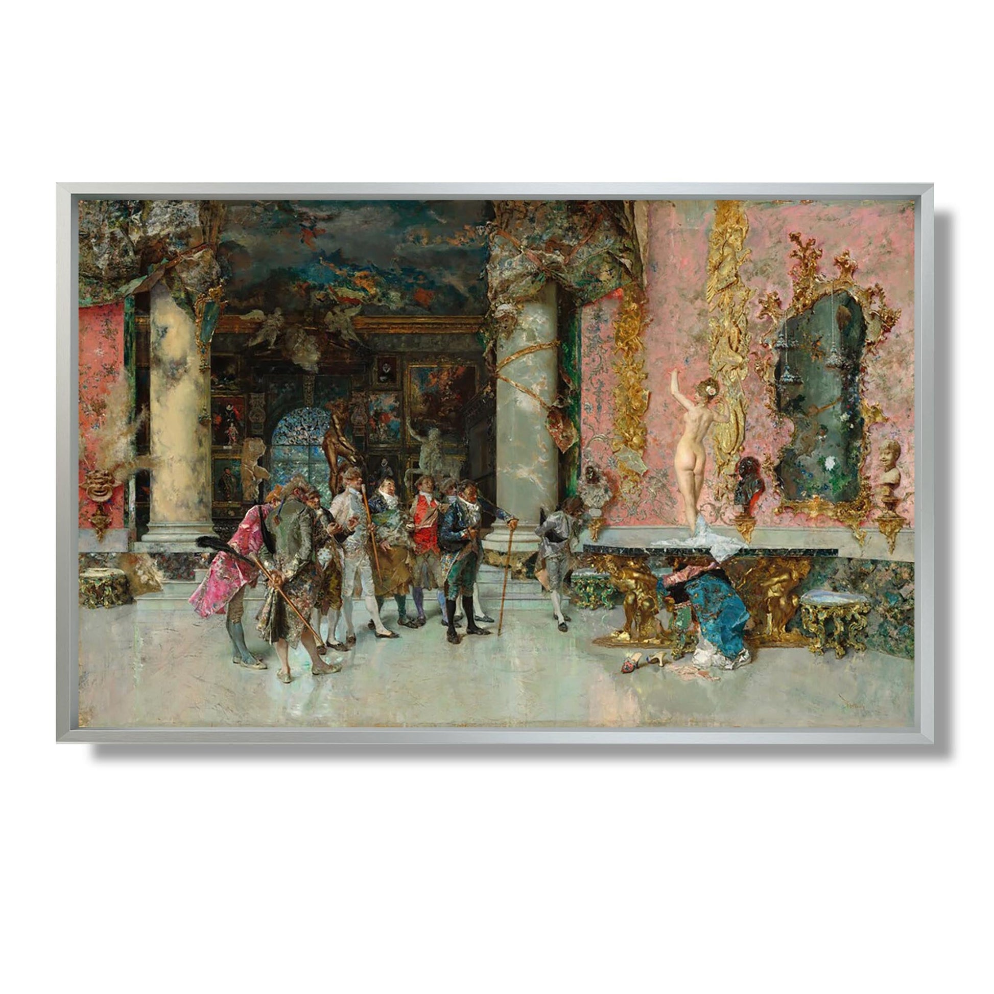 Le choix d'un modèle - Mariano Fortuny Marsal - Reproduction Peinture