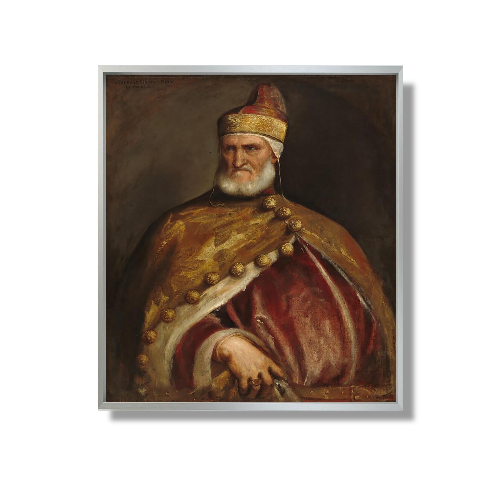 Le doge Andrea Gritti - Titian - Reproduction Peinture