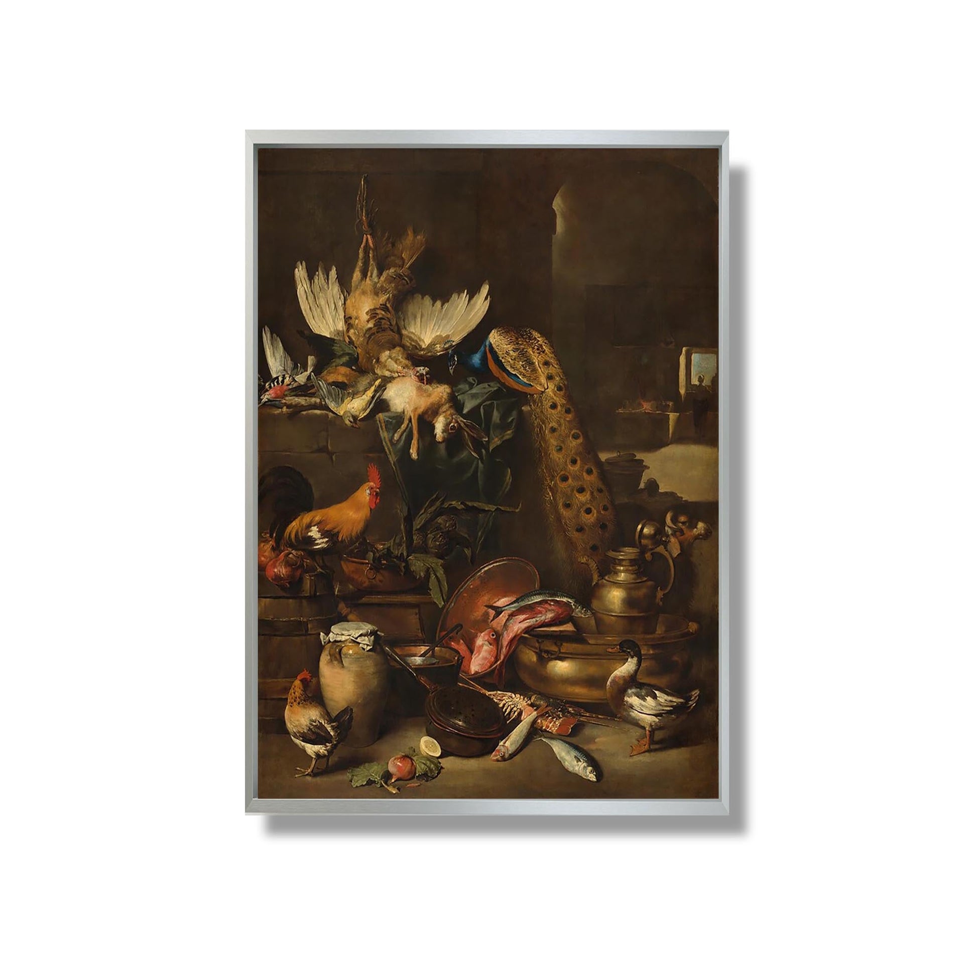 Le garde-manger - Anton Maria Vassallo - Reproduction Peinture