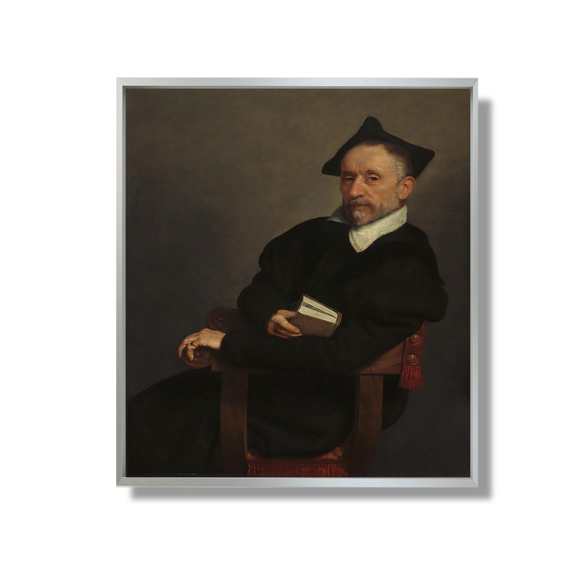 Le maitre d'école de Titien - Giovanni Battista Moroni - Reproduction Peinture