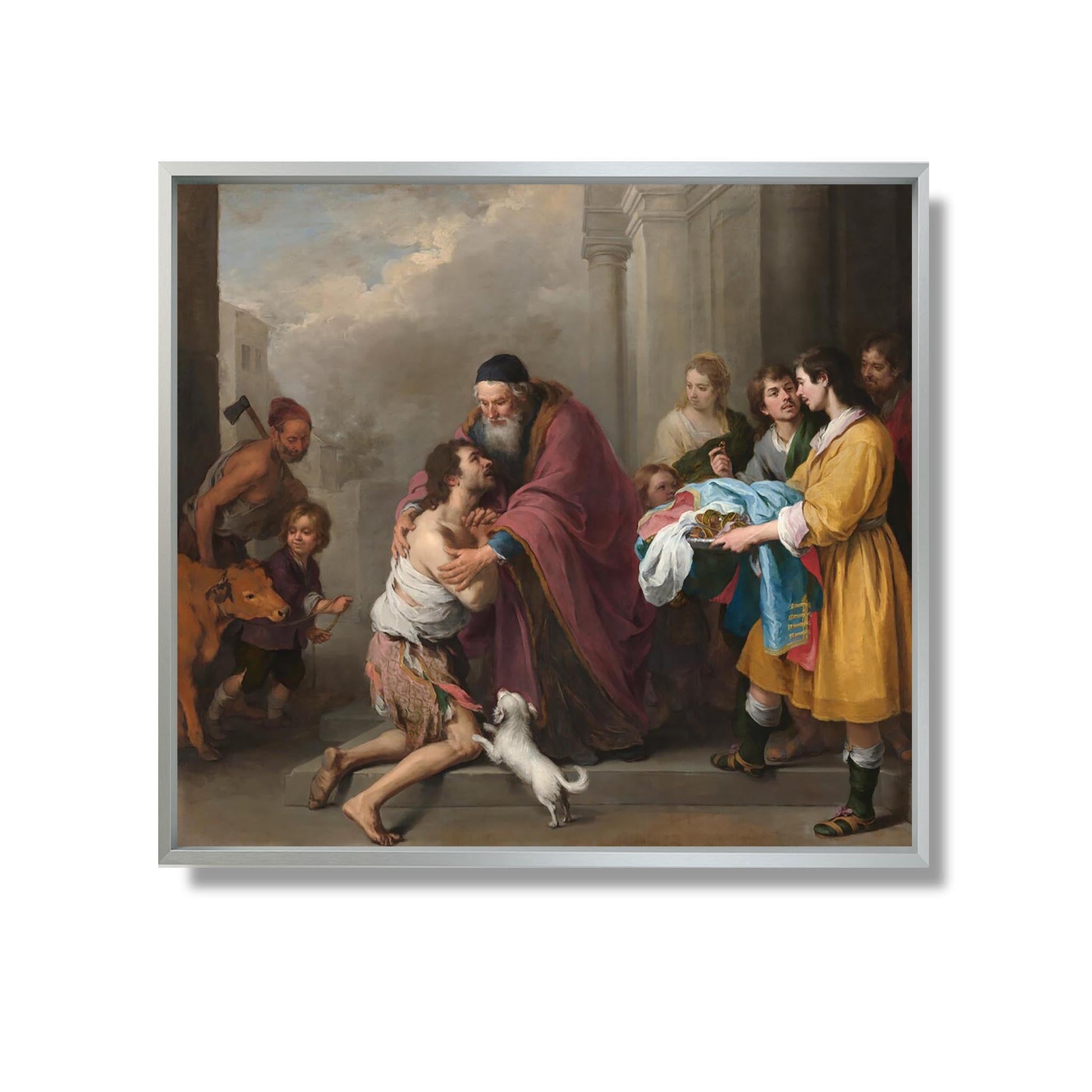 Le retour du fils prodigue - Bartolomé Esteban Murillo - Reproduction Peinture