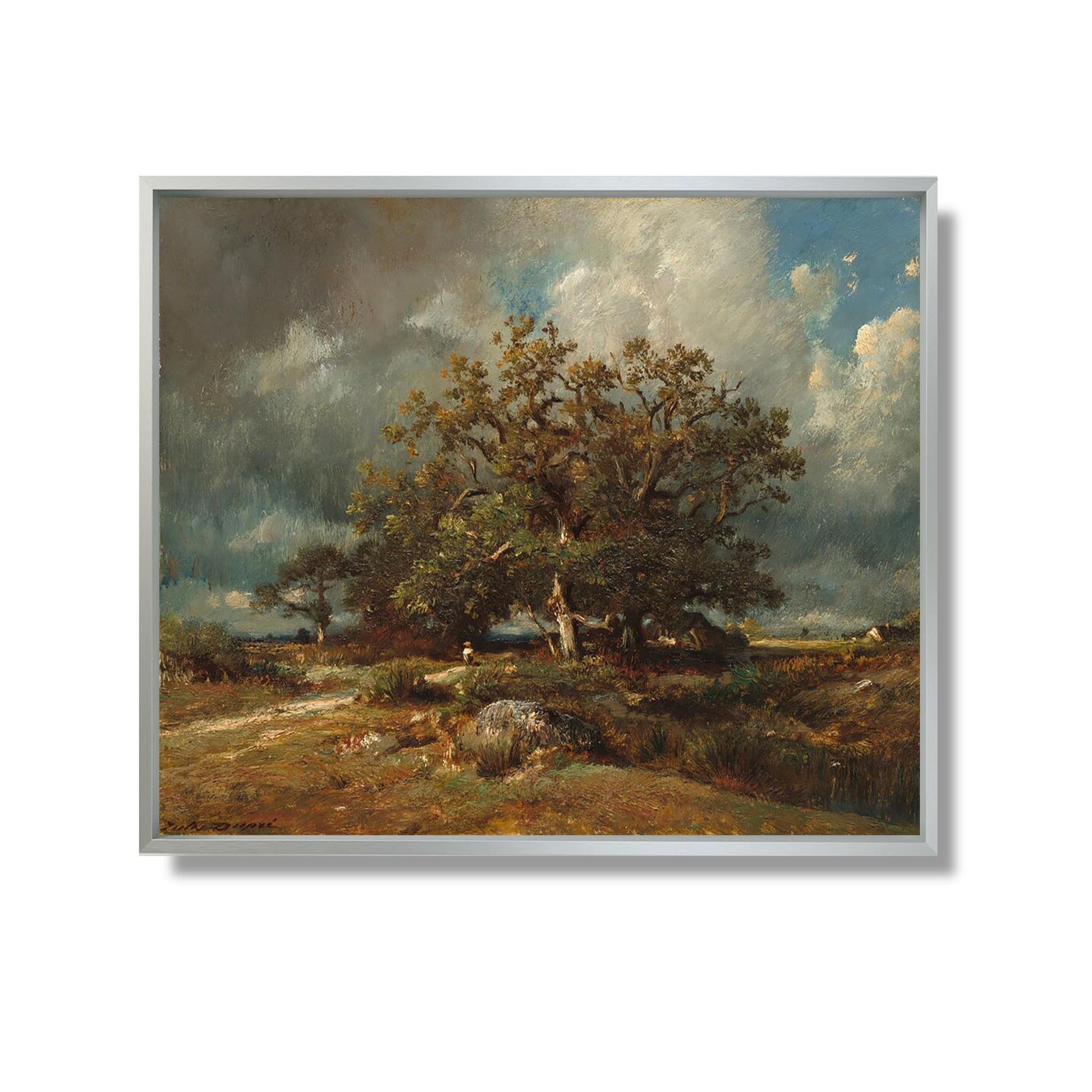 Le vieux chêne - Jules Dupré - Reproduction Peinture