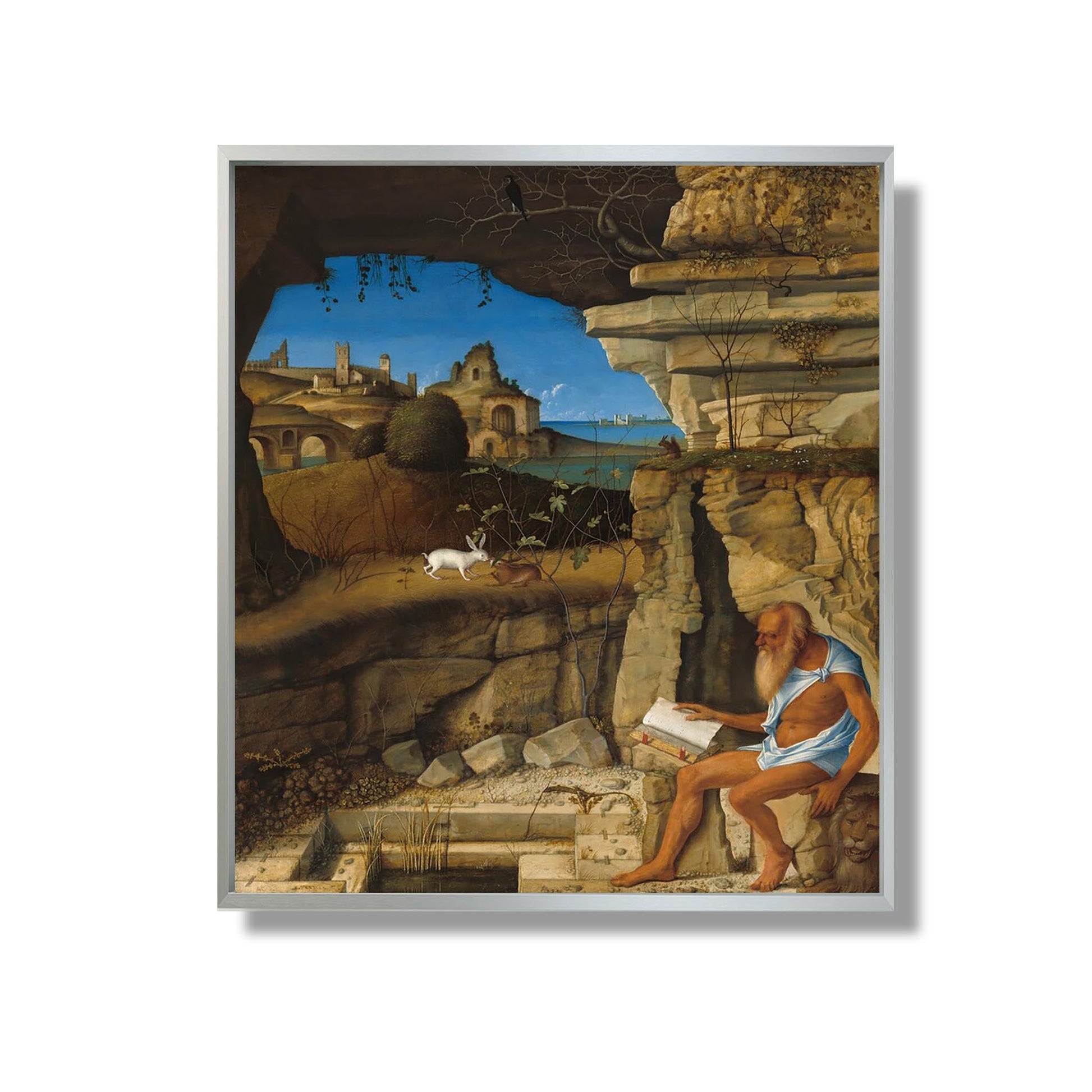 Lecture de Saint Jérôme - Giovanni Bellini - Reproduction Peinture