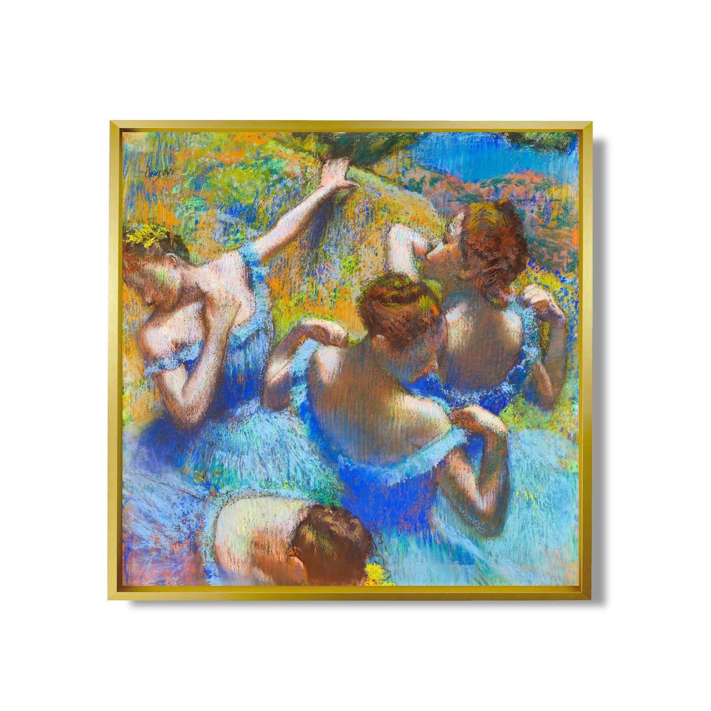 Blue Dancers - Edgar Degas