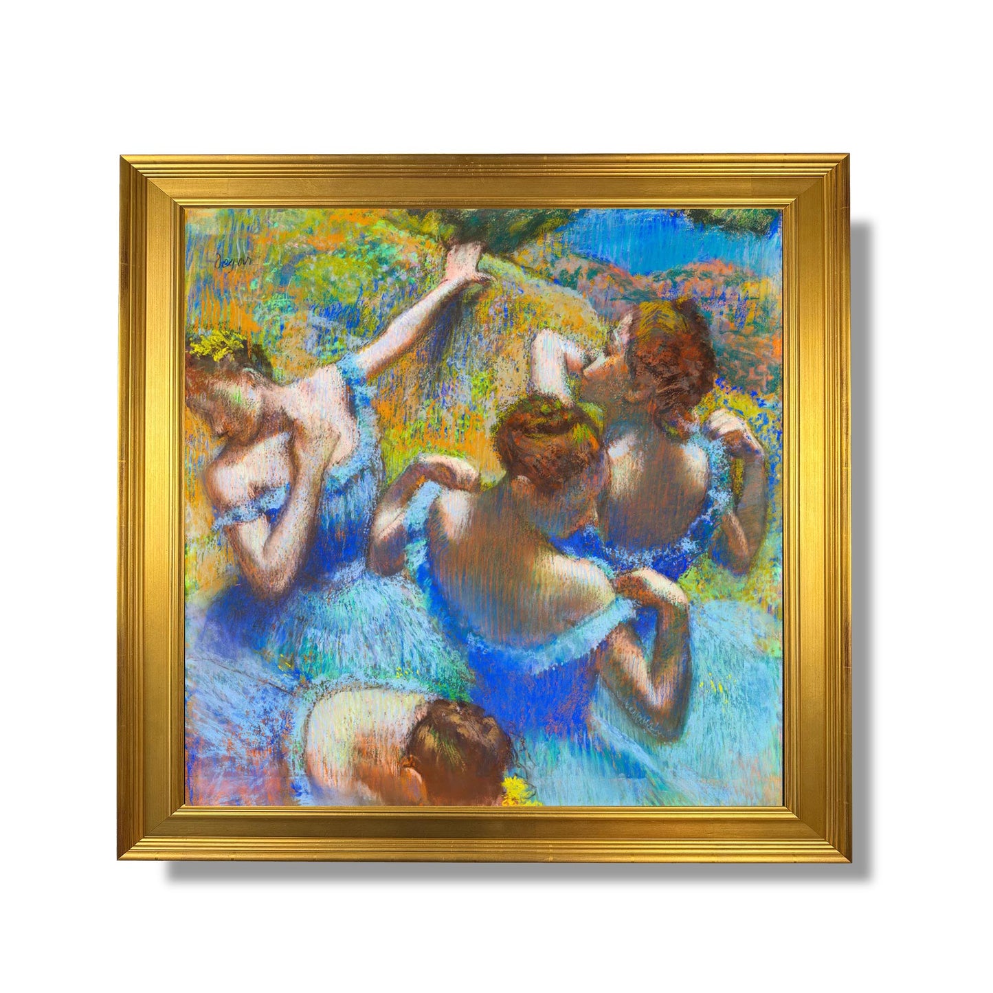 Blue Dancers - Edgar Degas