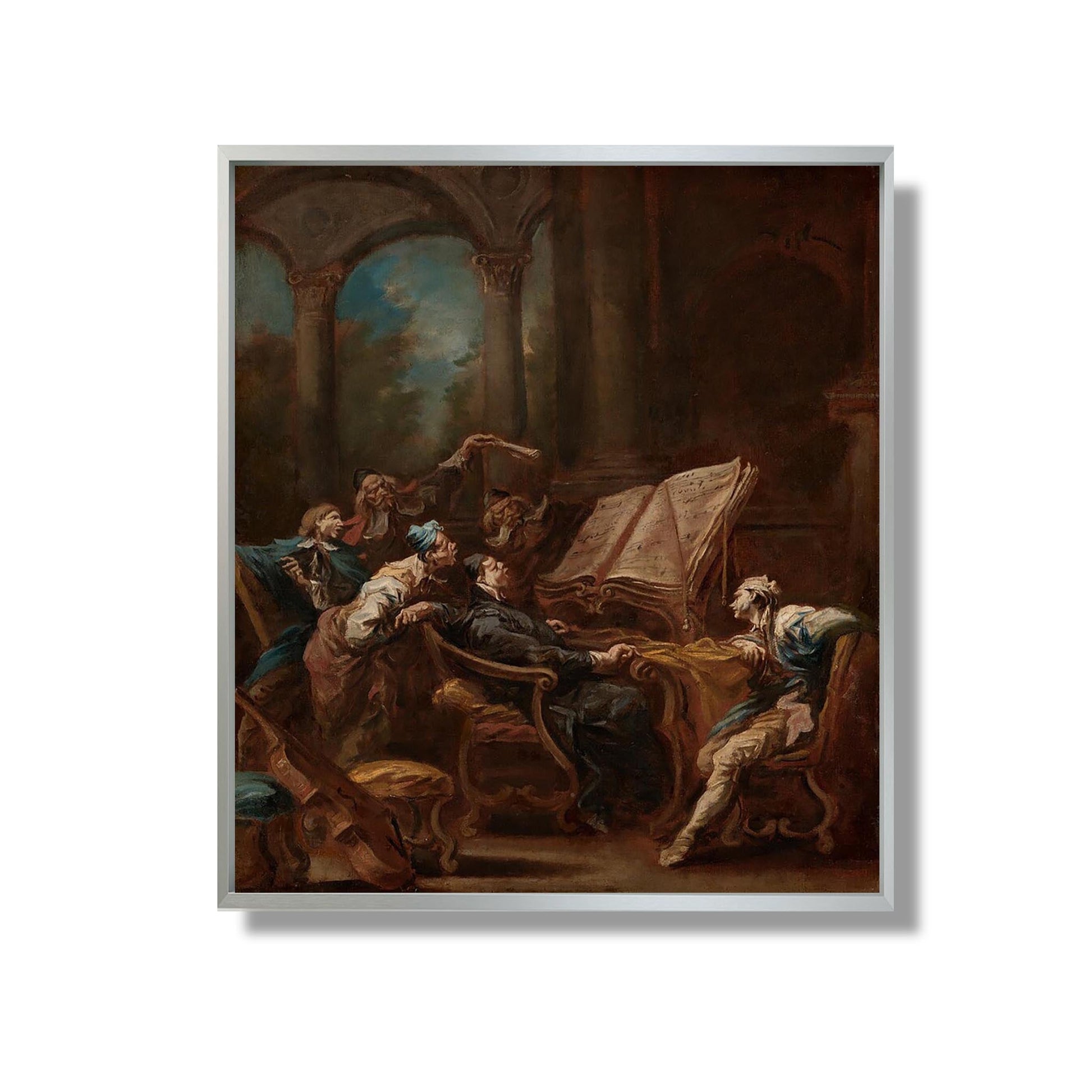 Les Choristes - Alessandro Magnasco - Reproduction Peinture