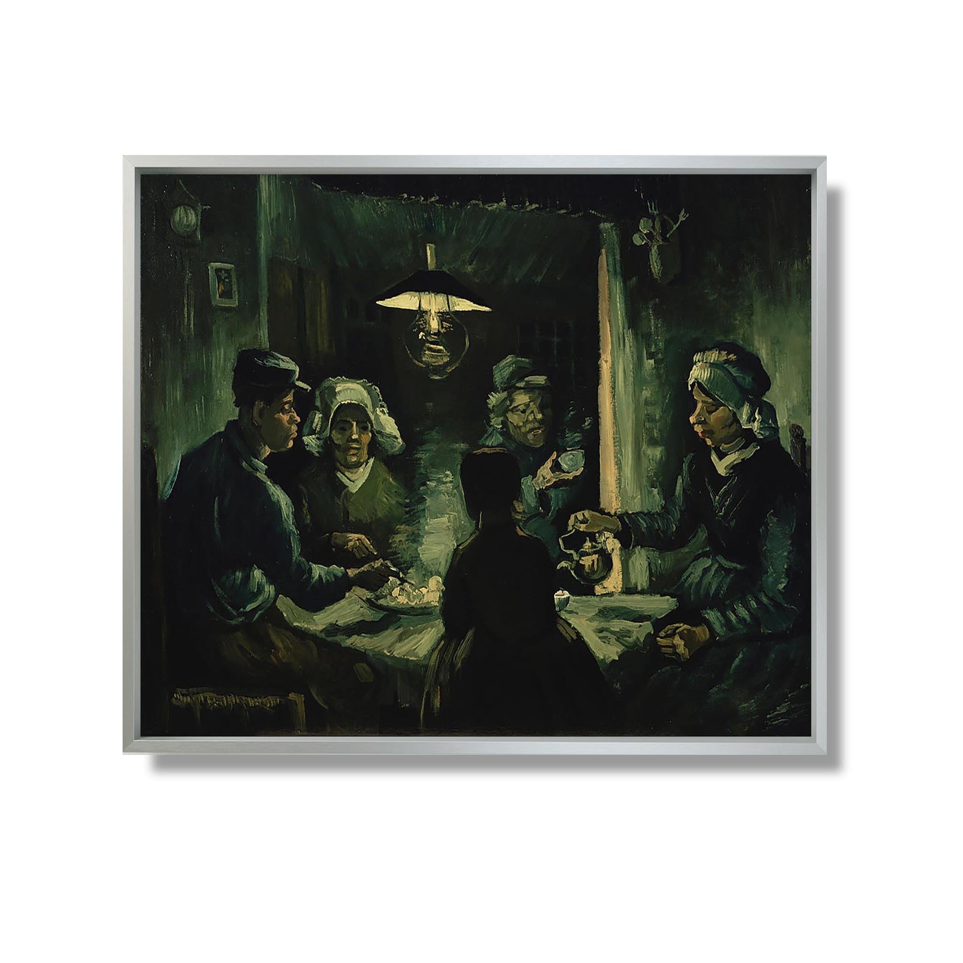 Les Mangeurs de Pommes de terre - Vincent Van Gogh - Reproduction Peinture