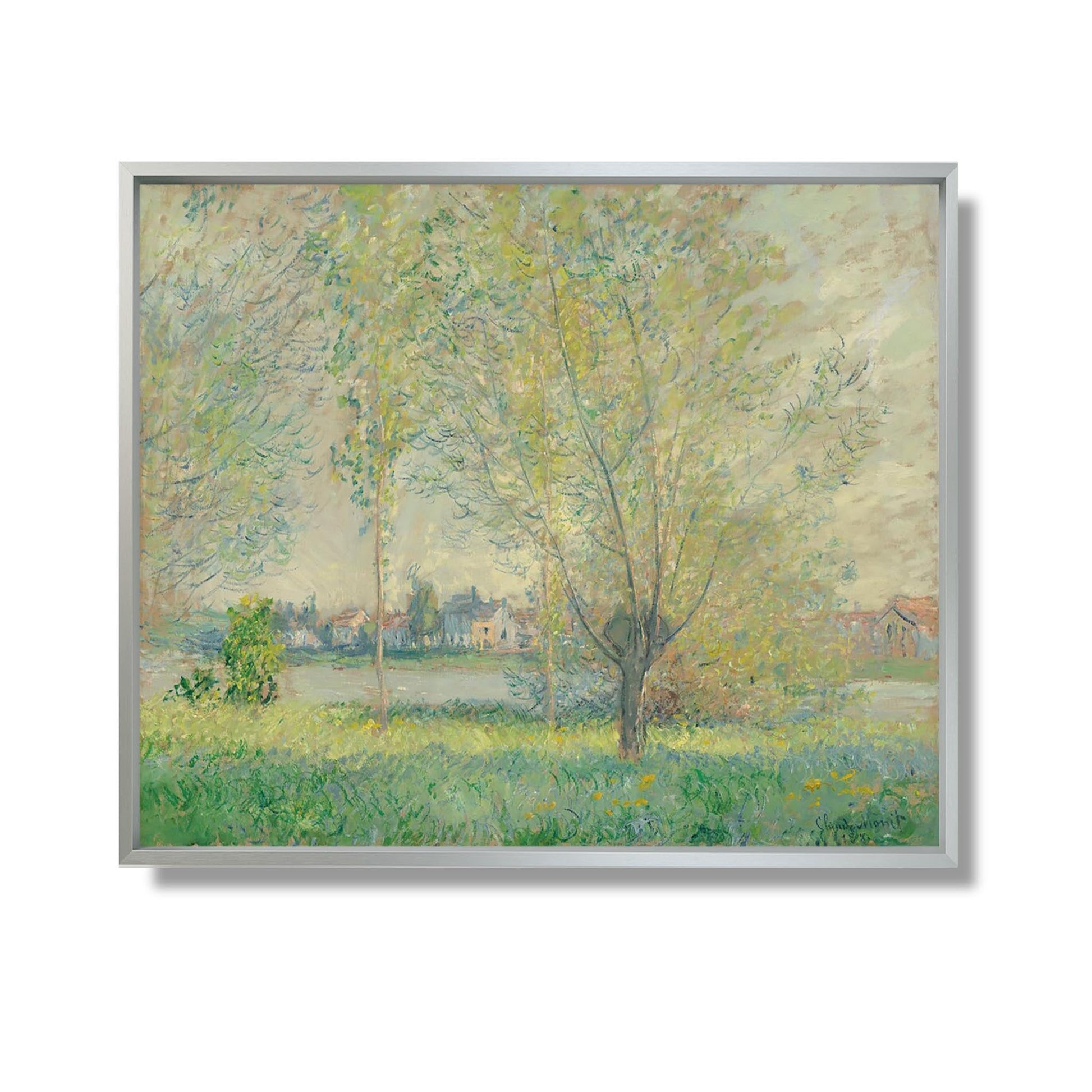 Les Saules - Claude Monet - Reproduction Peinture