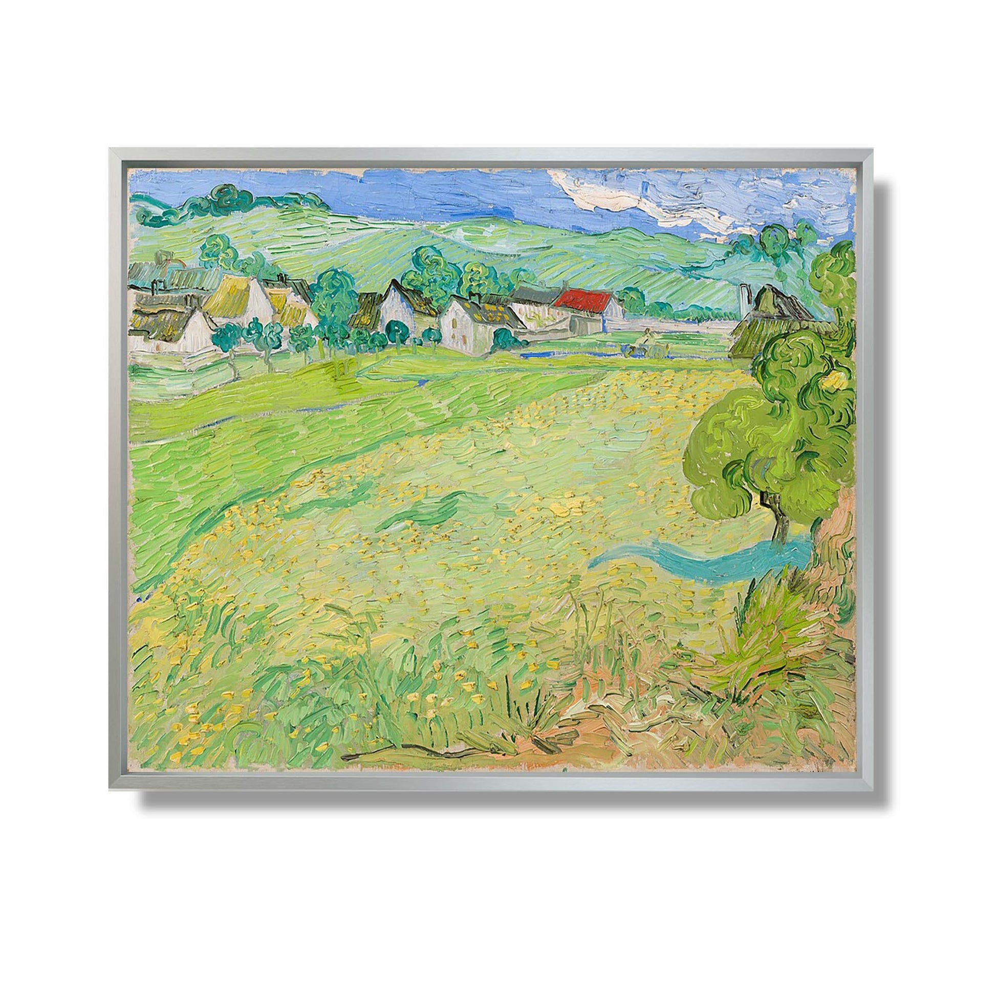Les Vessenots à Auvers - Vincent Van Gogh - Reproduction Peinture