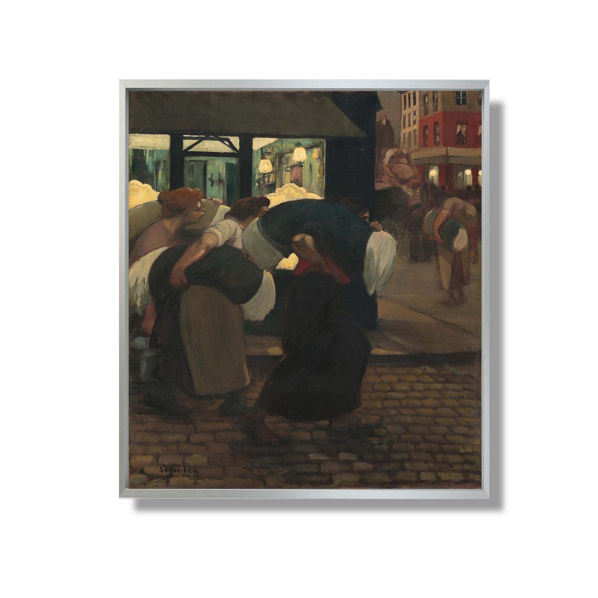 Les blanchisseuses - Théophile Alexandre Steinlen - Reproduction Peinture