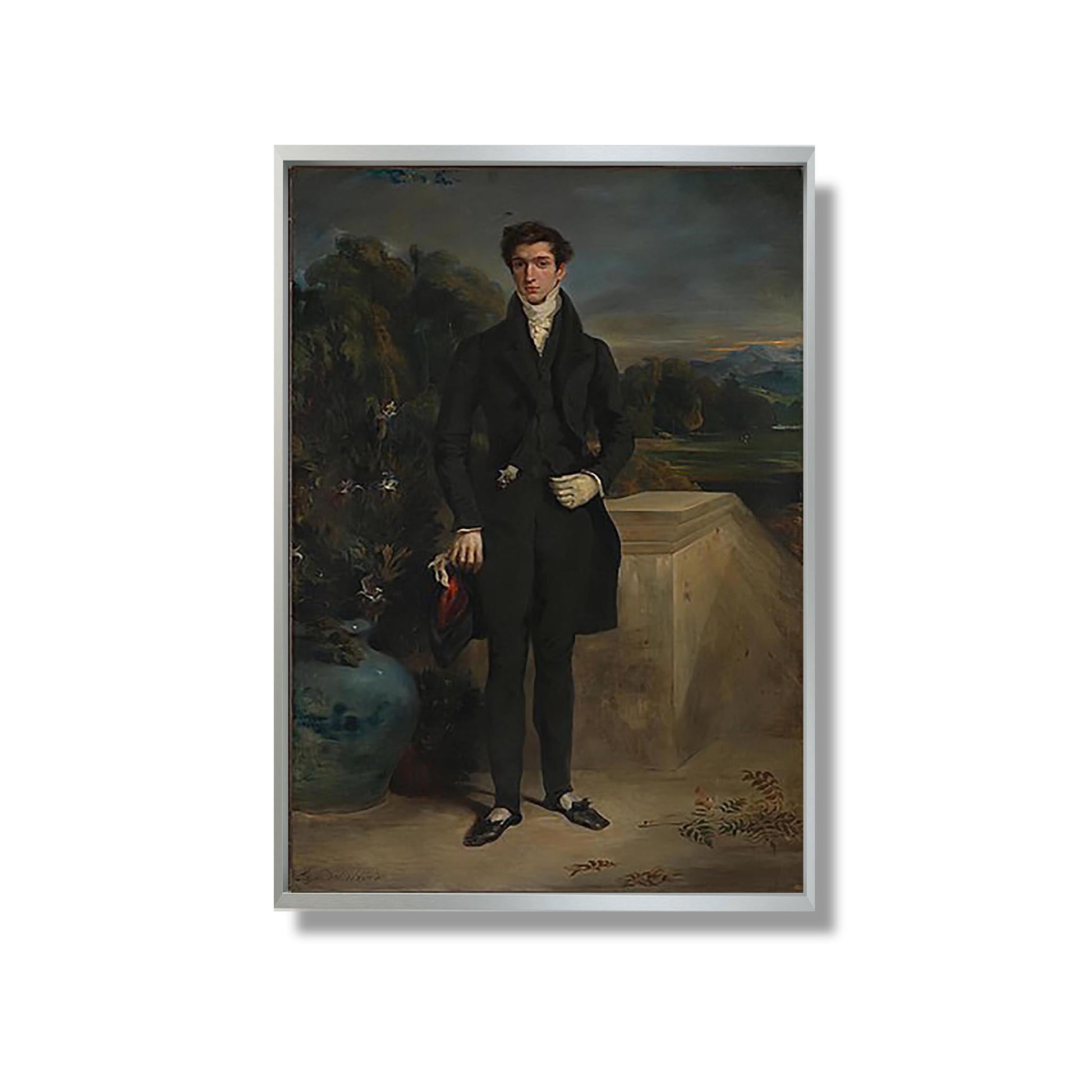 Louis-Auguste Schwiter - Eugène Delacroix - Reproduction Peinture