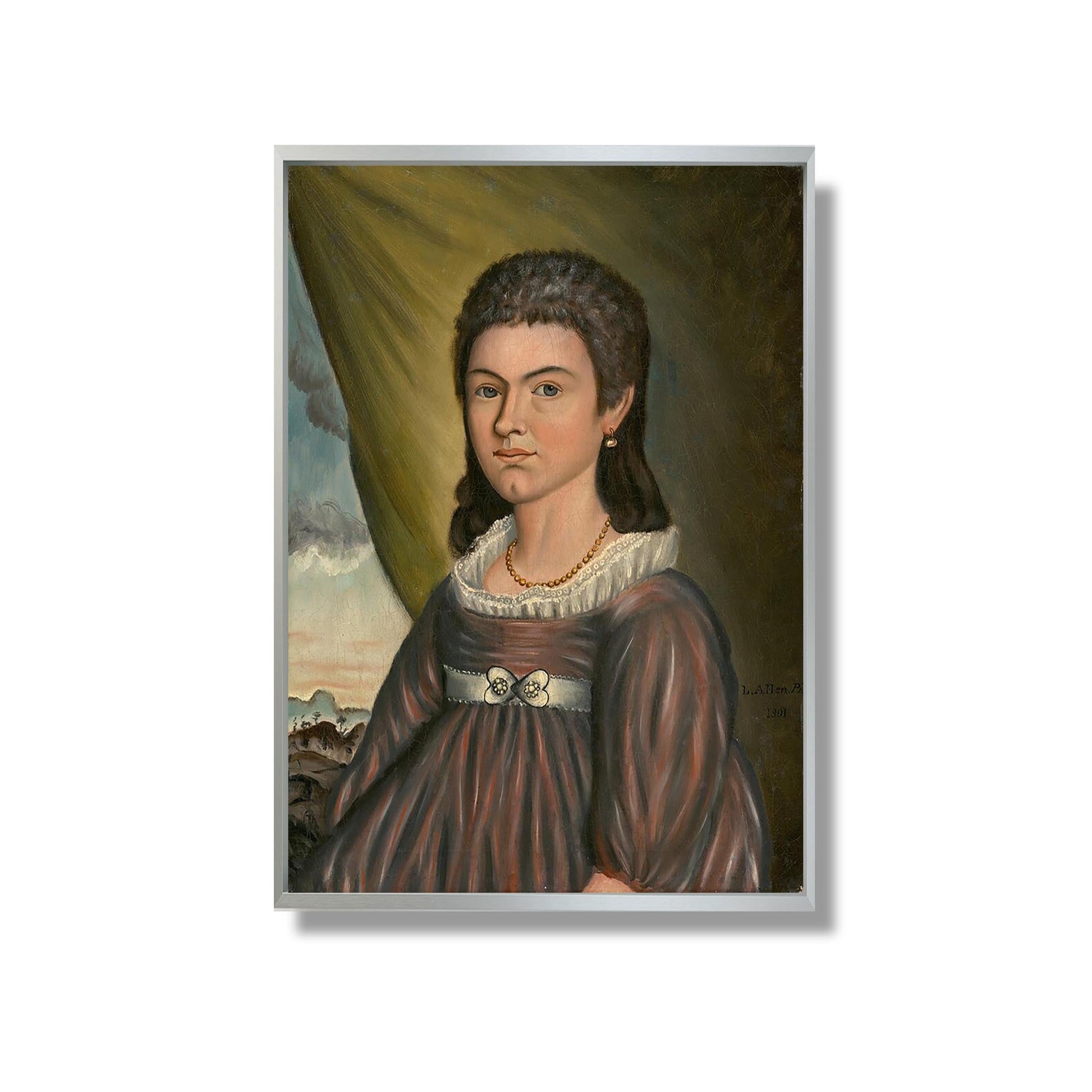 Lucia Leonard - Luther Allen - Reproduction Peinture