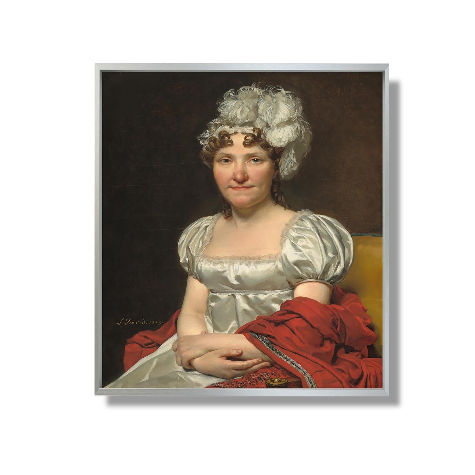 Madame David - Jacques-Louis David - Reproduction Peinture
