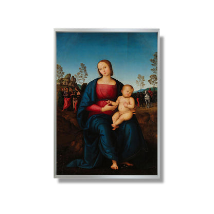 Die Jungfrau und das Kind (2) - Pietro Perugino