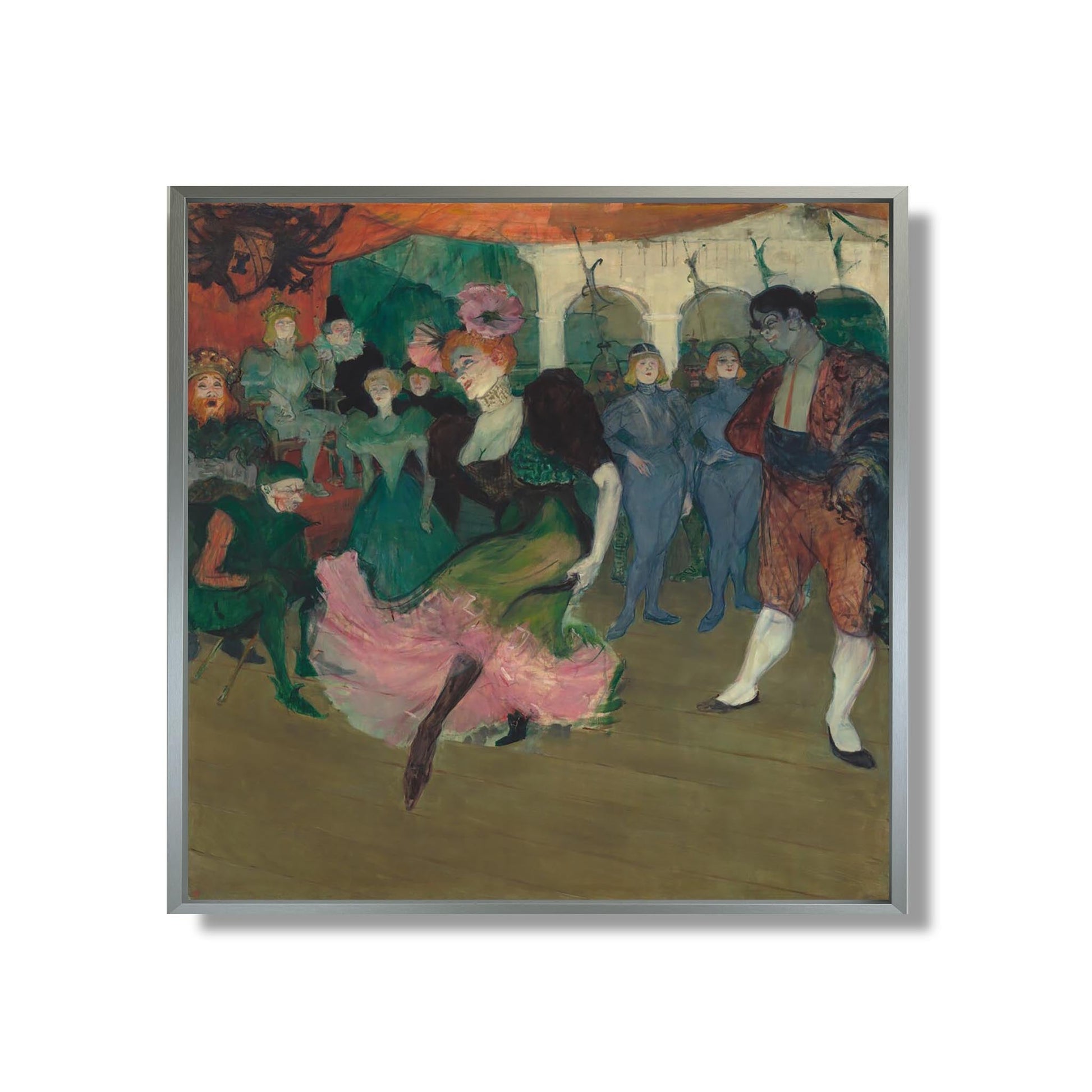 Marcelle Lender dansant le Boléro dans Chilpéric - Henri de Toulouse-Lautrec - Reproduction Peinture