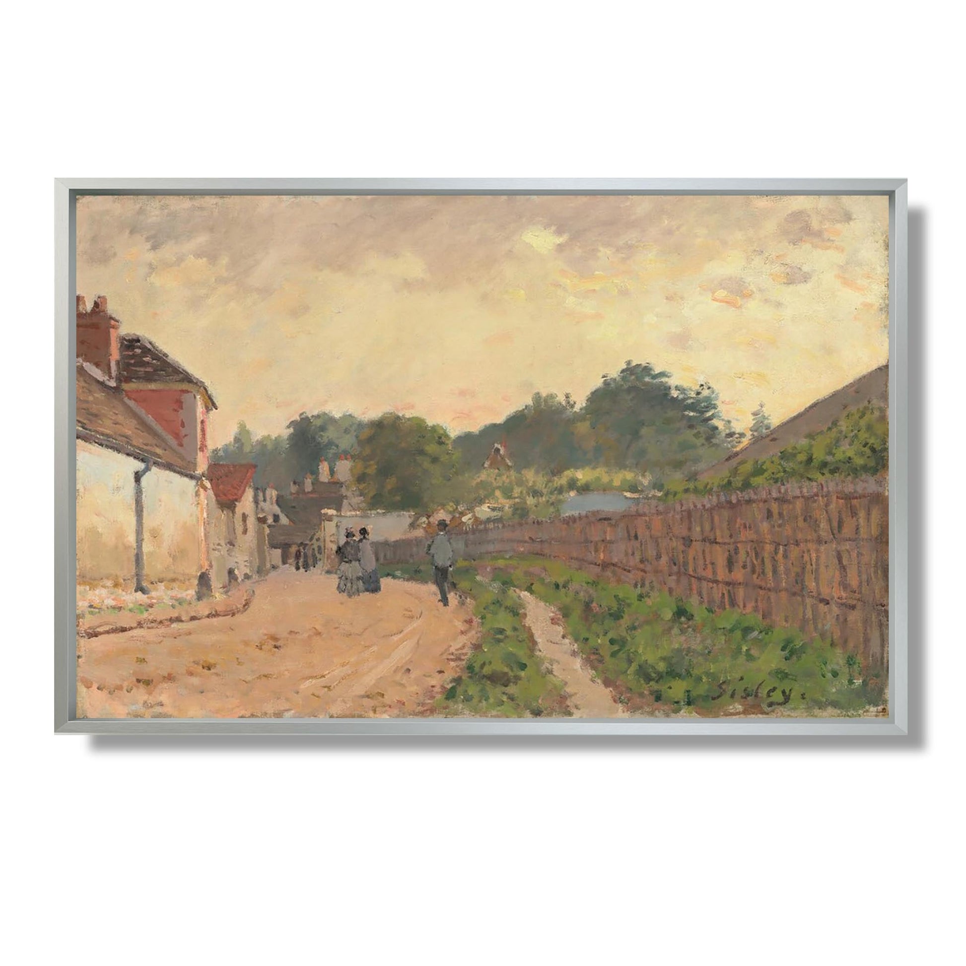 Marly-le-Roi - Alfred Sisley - Reproduction Peinture
