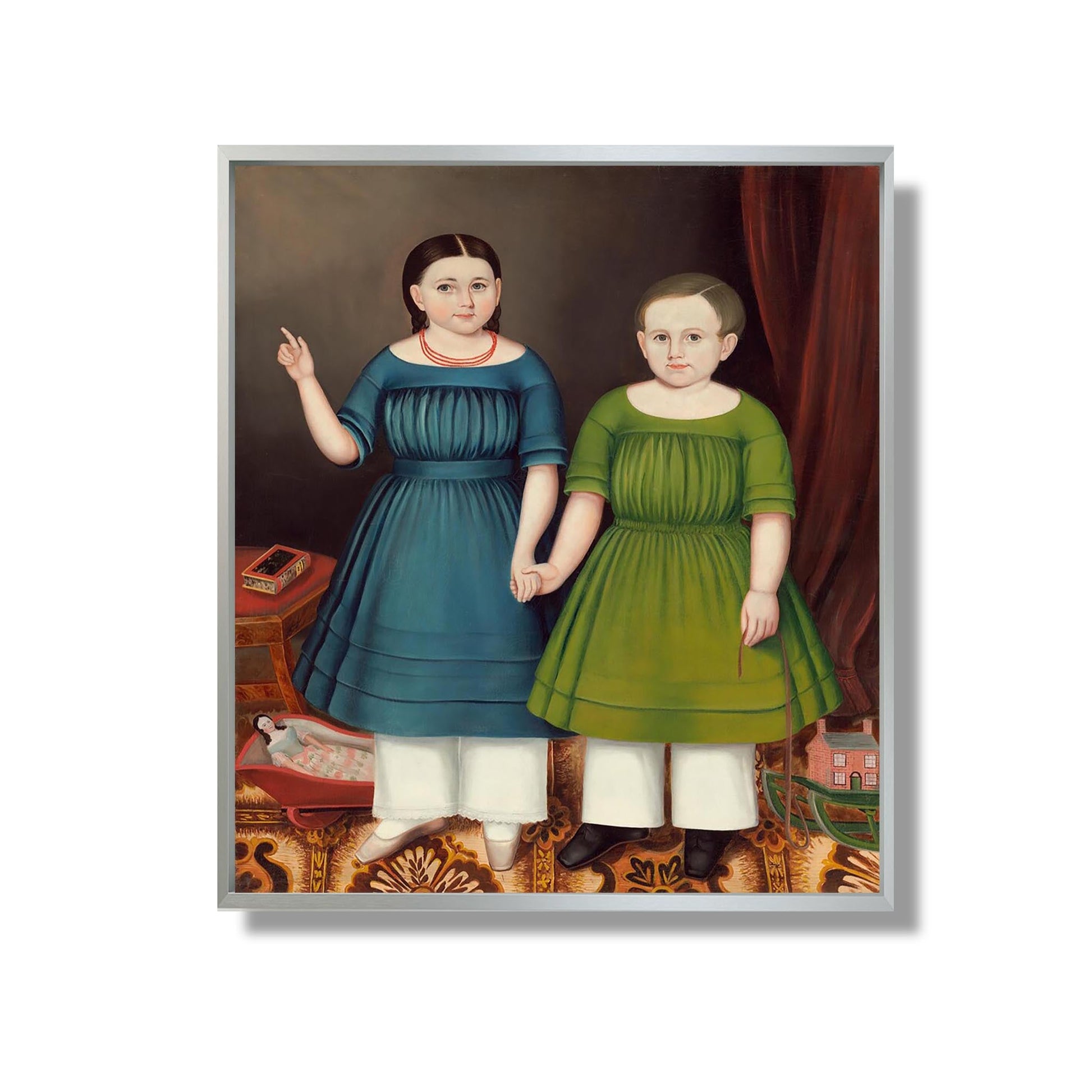 Mary and Francis Wilcox - Joseph Whiting Stock - Reproduction Peinture