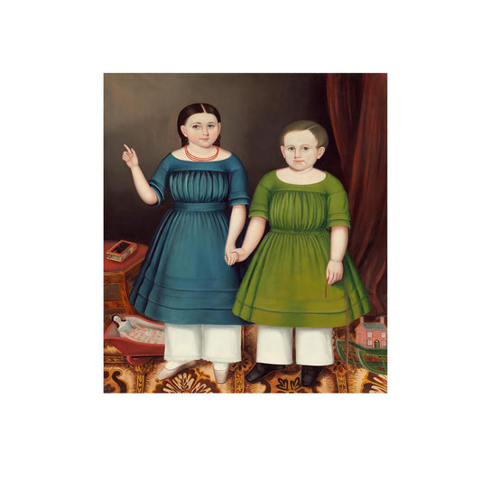 Mary and Francis Wilcox - Joseph Whiting Stock - Reproduction Peinture